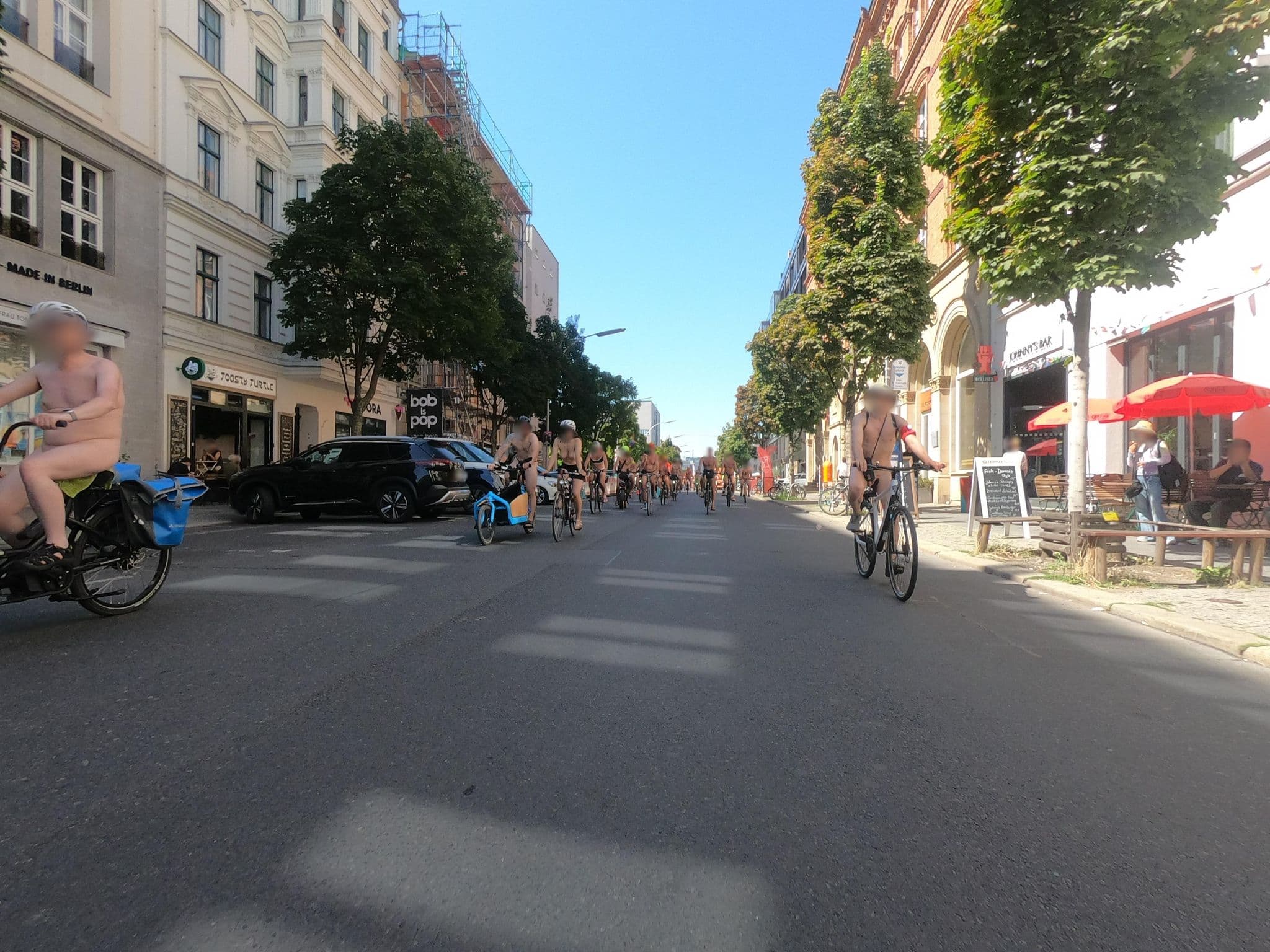 Street view near Winters Hotel Berlin Mitte The Wall at Checkpoint Charlie, Kreuzberg — © carlheinz (CC BY-SA · Mapillary)