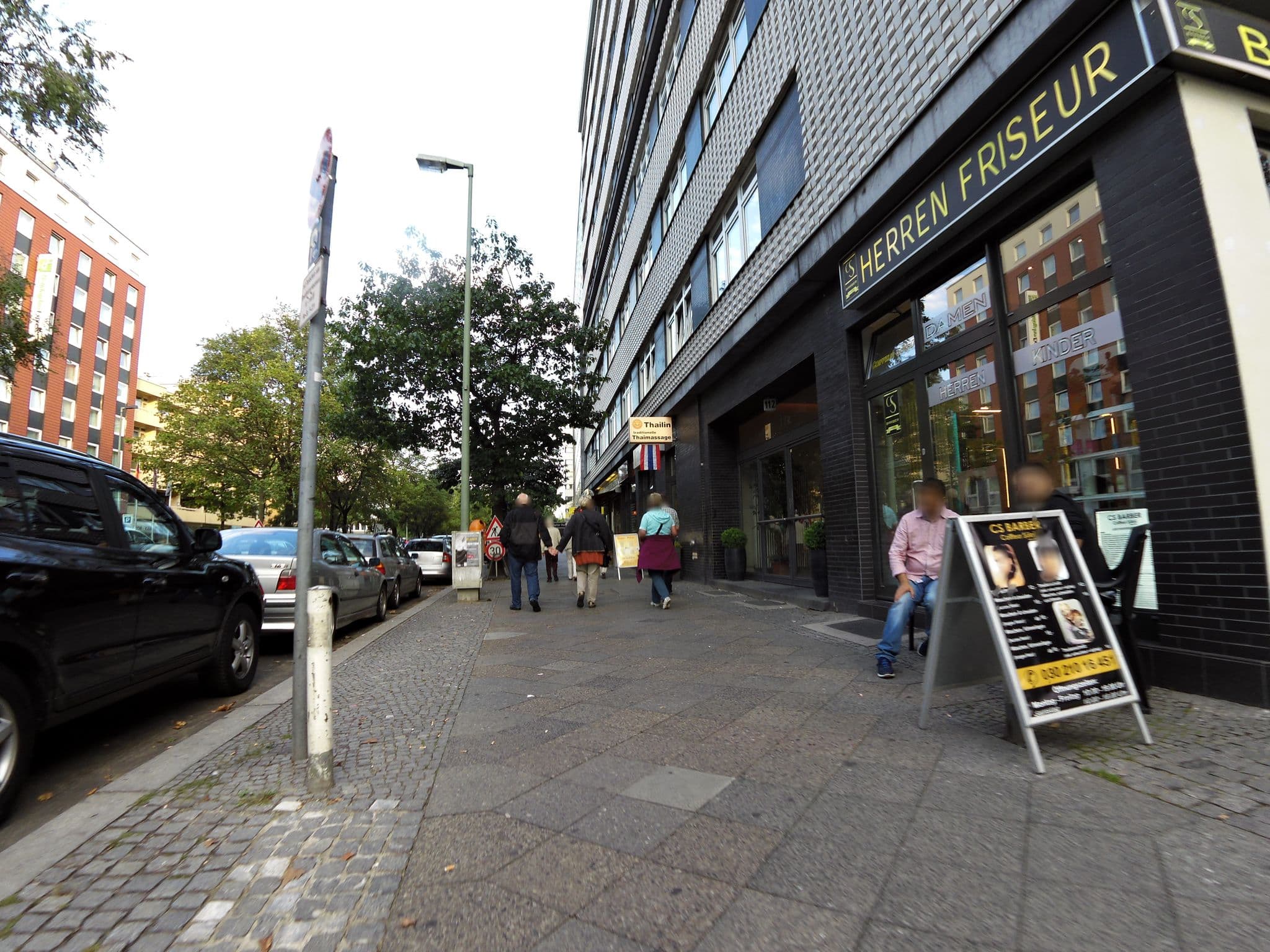 Street view near B.H.S. – Berlin Hotelmanagement und Service GmbH, Schöneberg — © moenk (CC BY-SA · Mapillary)