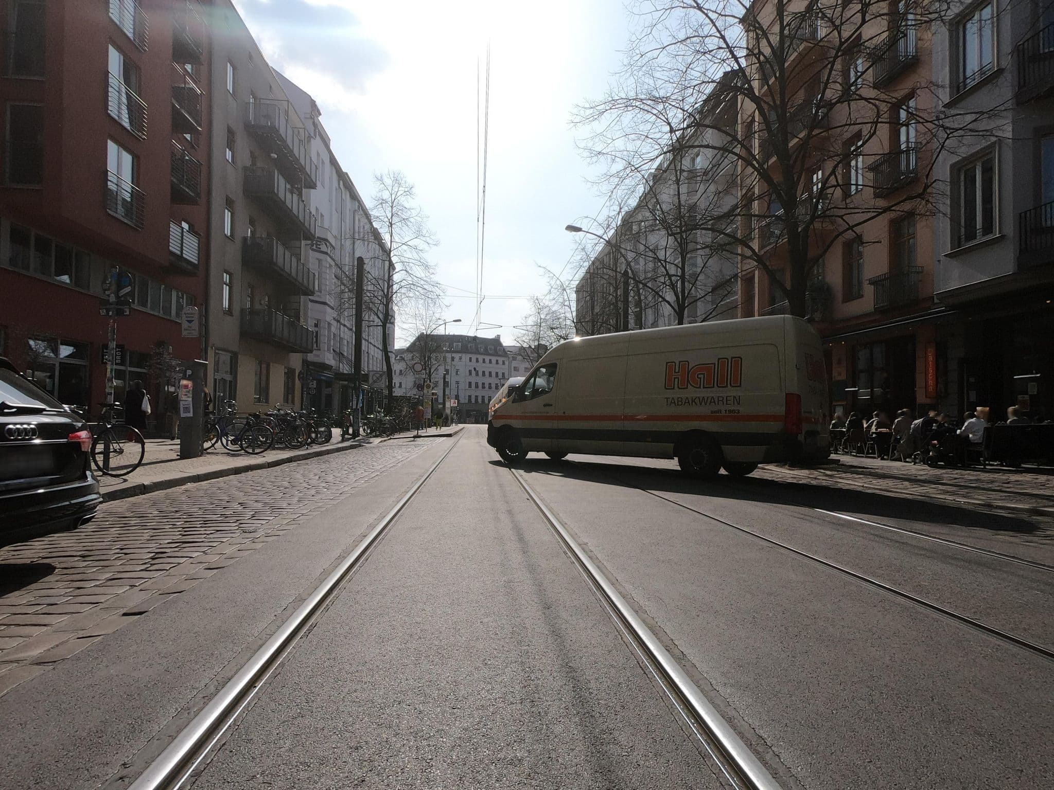 Street view near Gorki Apartments, Berlin — © carlheinz (CC BY-SA · Mapillary)
