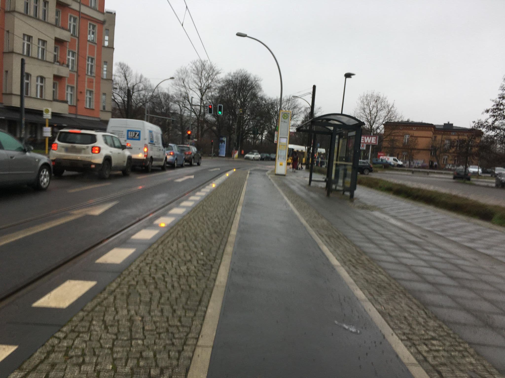 Street view near Artrium Holiday Design Apartments, Friedrichshain — © carlheinz (CC BY-SA · Mapillary)