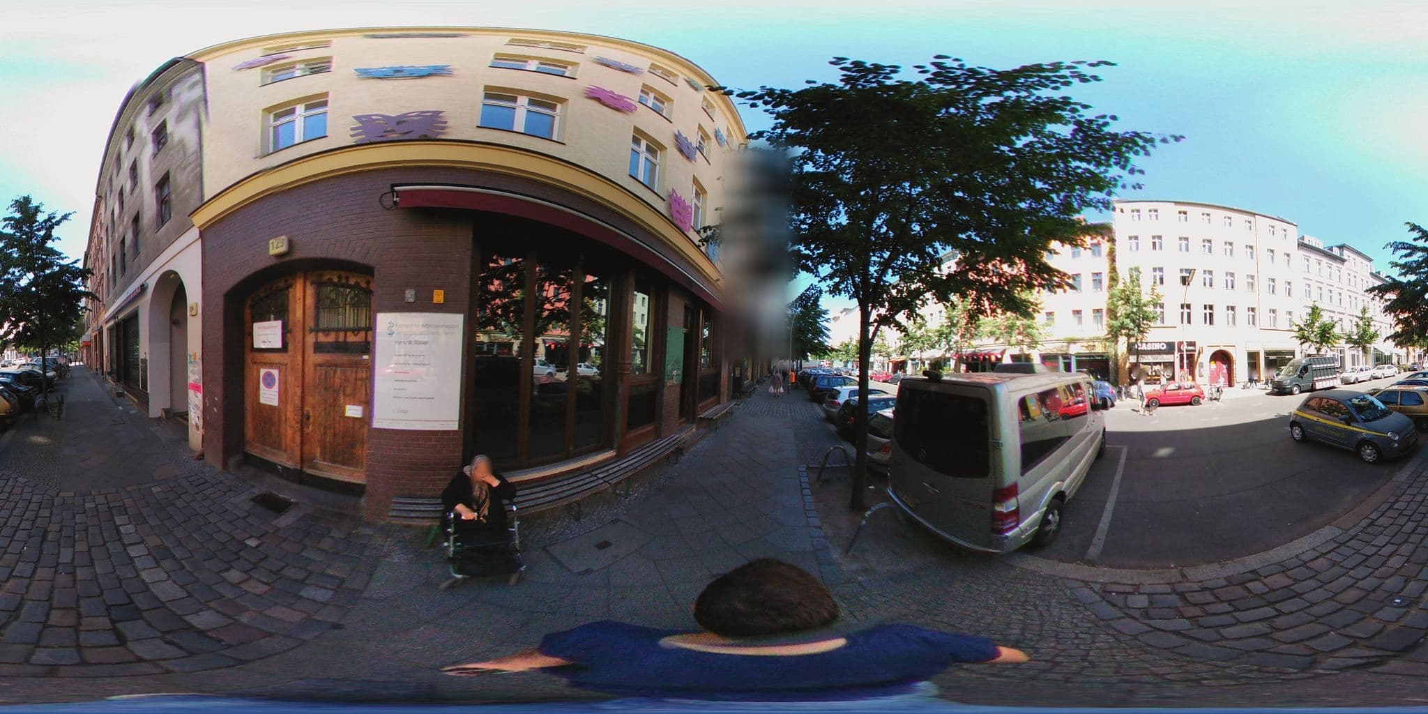 Street view near Charly’s Haus, Kreuzberg — © holgerd (CC BY-SA · Mapillary)