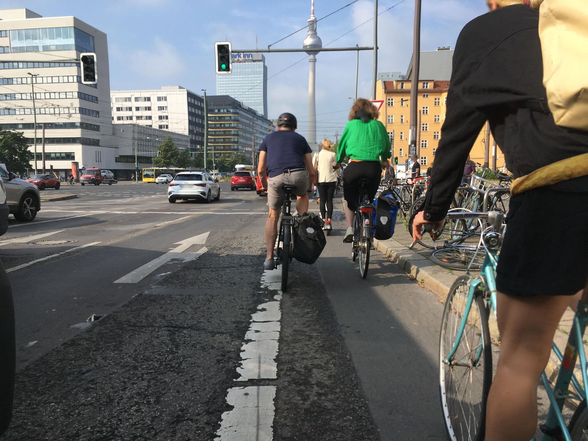 Street view near Cowshed Spa, Soho House Hotel, Berlin, Berlin — © carlheinz (CC BY-SA · Mapillary)