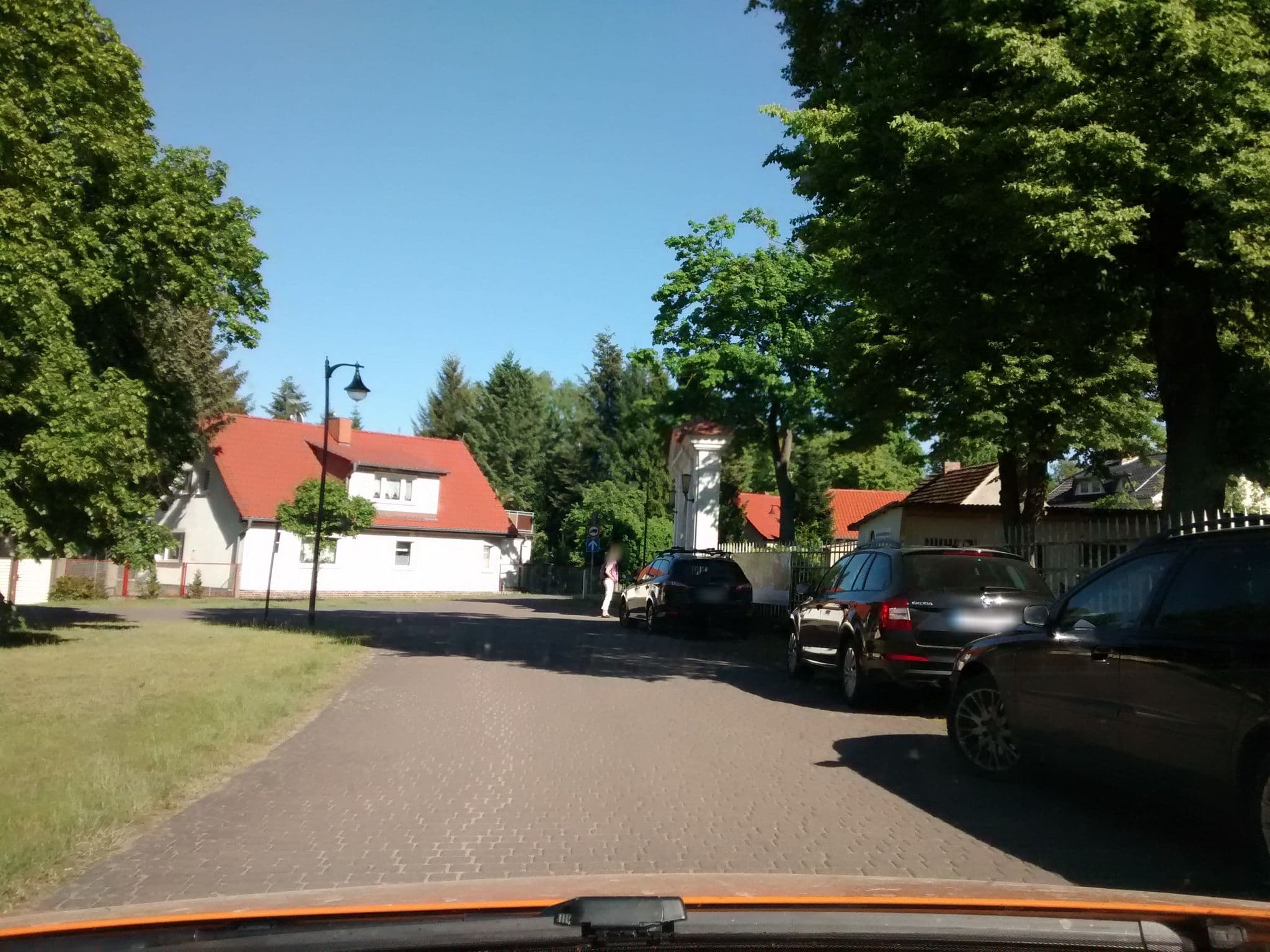 Street view near Jugendherberge, Bad Saarow — © moenk (CC BY-SA · Mapillary)