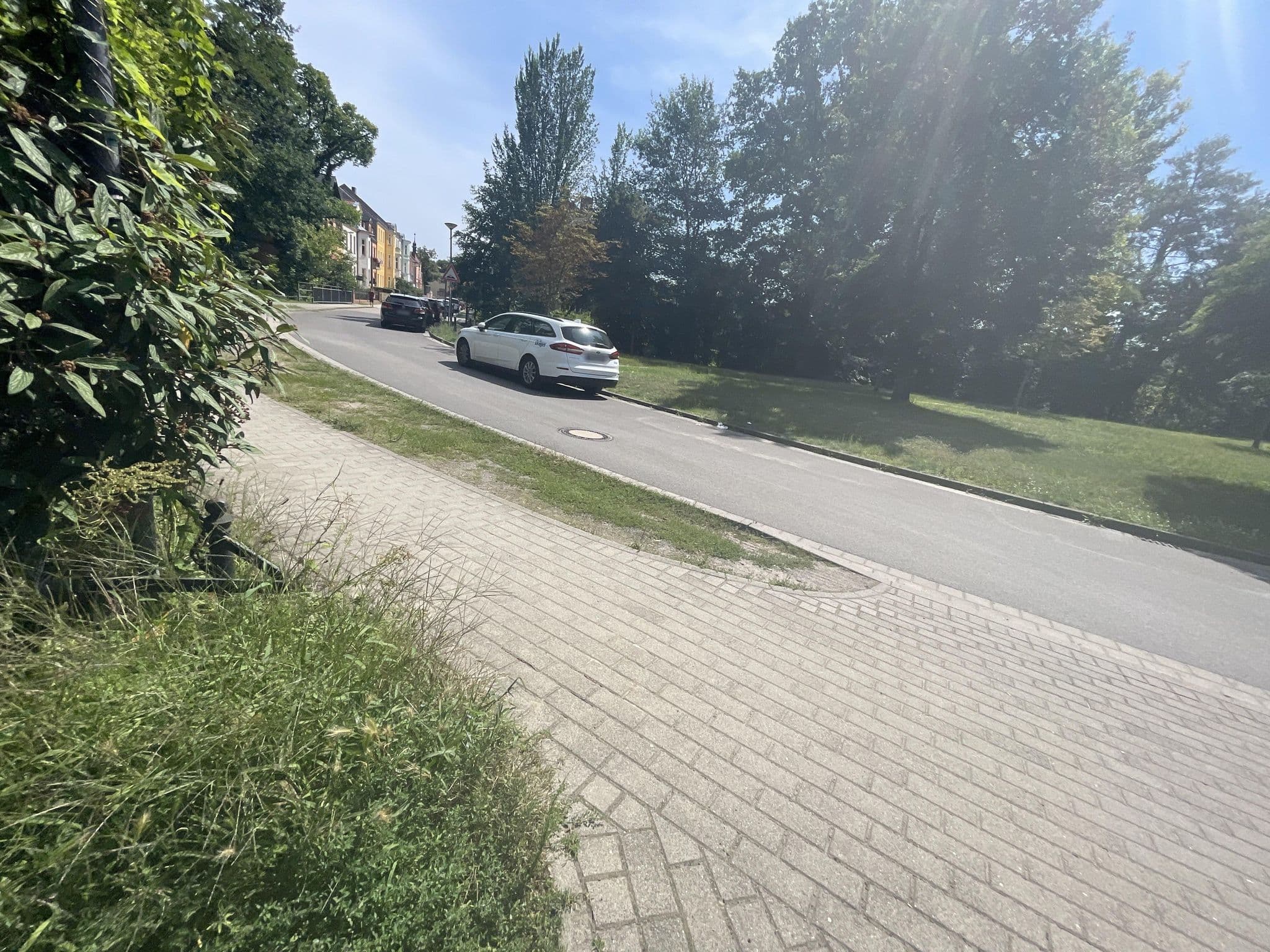 Street view near Ferienwohnung Paschke, Lubin — © tordans (CC BY-SA · Mapillary)