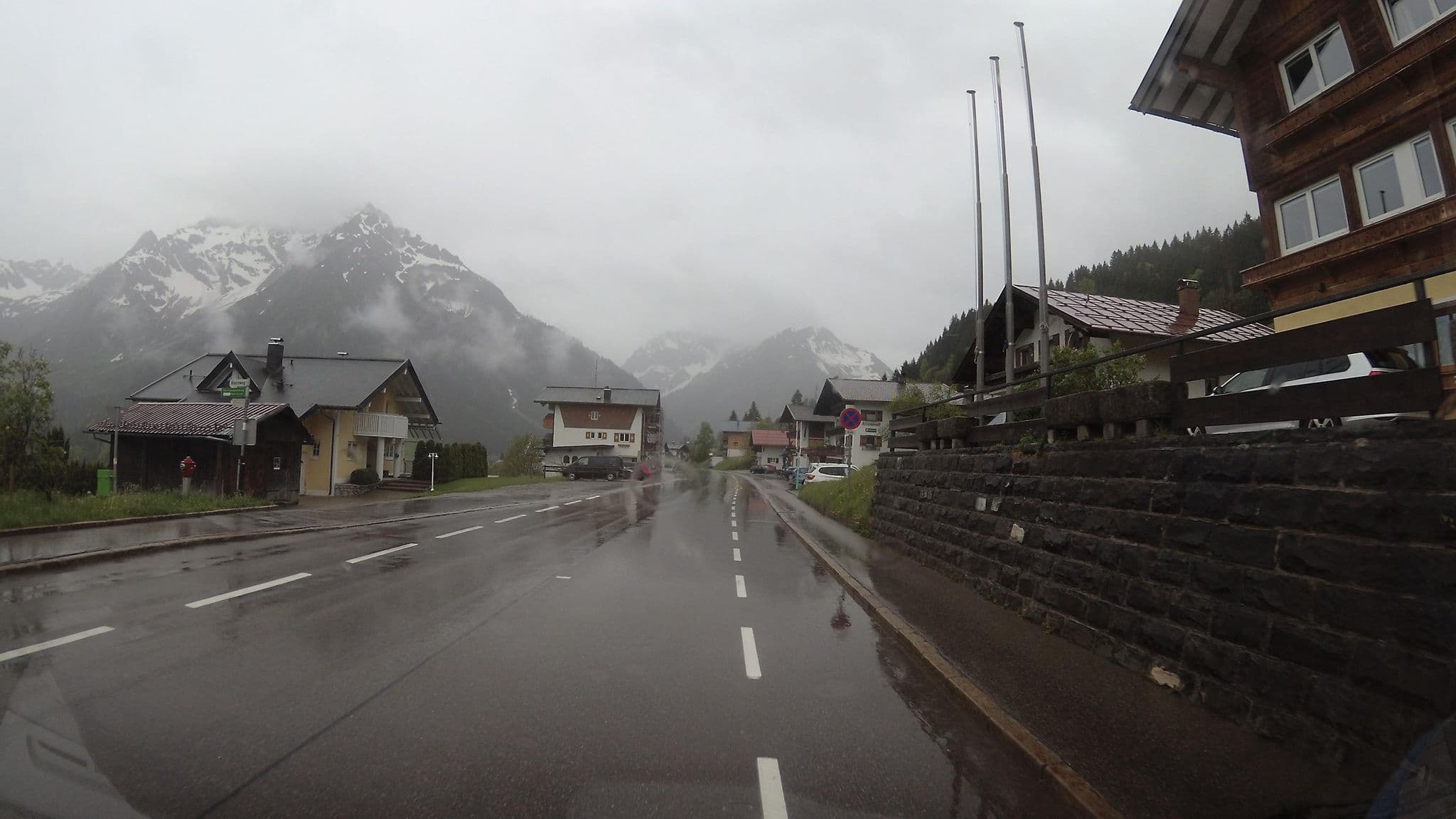 Street view near Haus Haberilla, Hirschegg