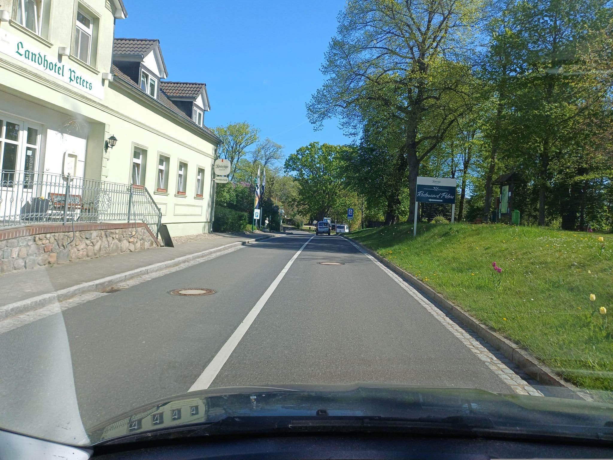 Street view near Gasthaus Peters Hotel, Wesenberg — © wentus (CC BY-SA · Mapillary)