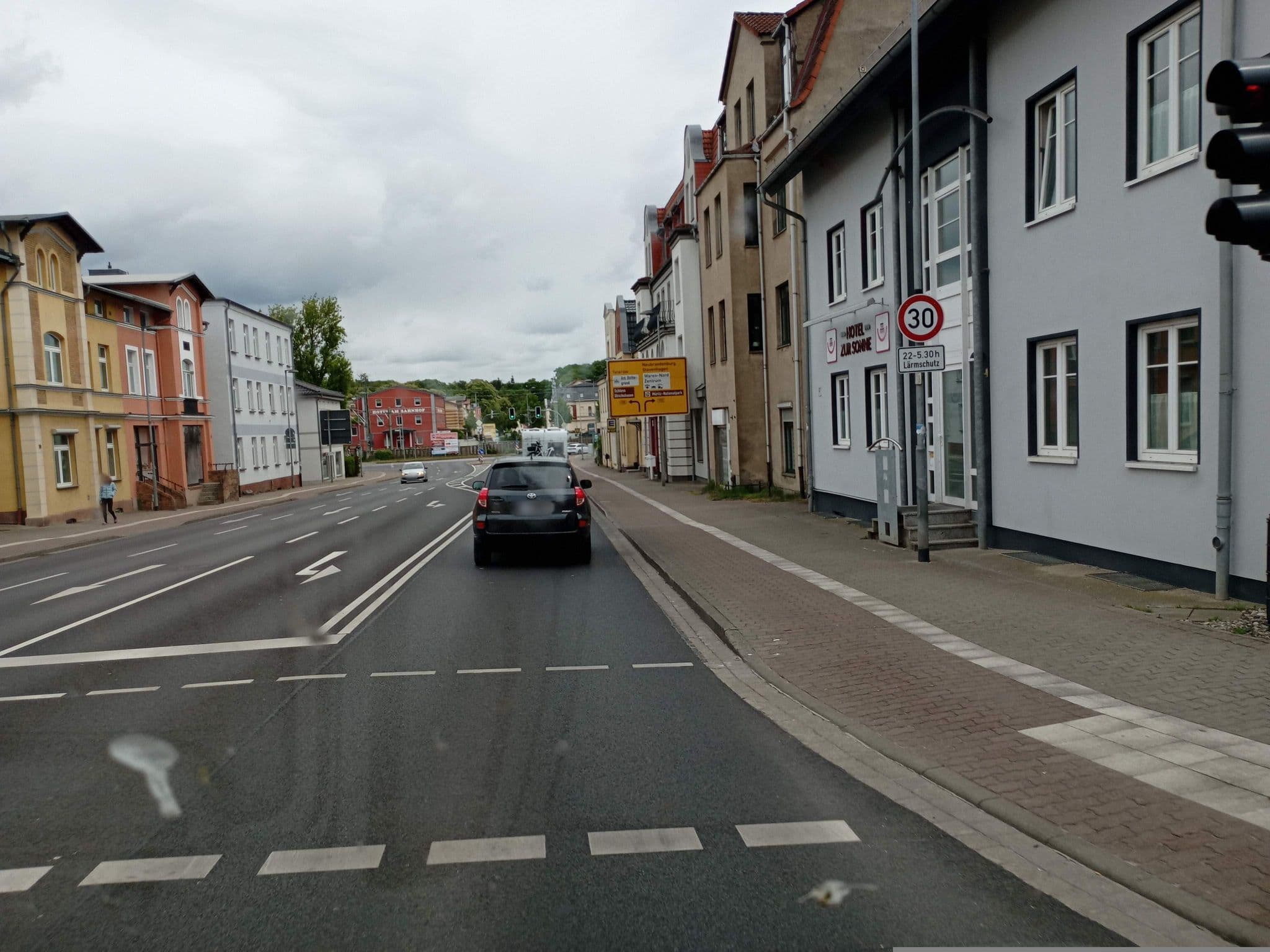 Street view near DW Hotels GmbH & Co, Waren — © atze02 (CC BY-SA · Mapillary)