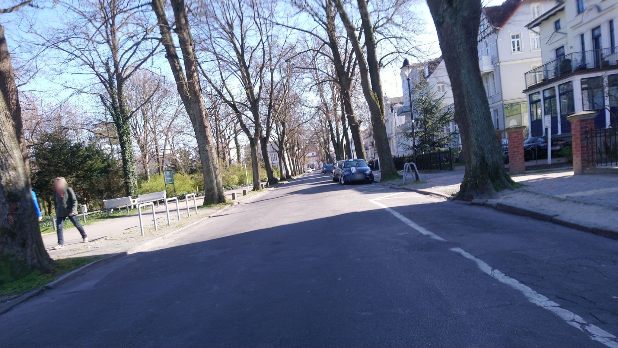 Street view near Ferienwohnung Warnemünde, Warnemünde — © 8of9 (CC BY-SA · Mapillary)