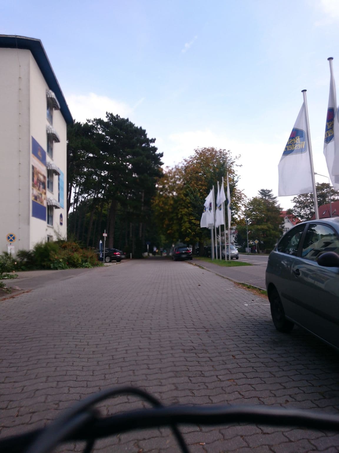 Street view near BEST WESTERN Hanse Hotel, Warnemünde — © jacobbraeutigam (CC BY-SA · Mapillary)