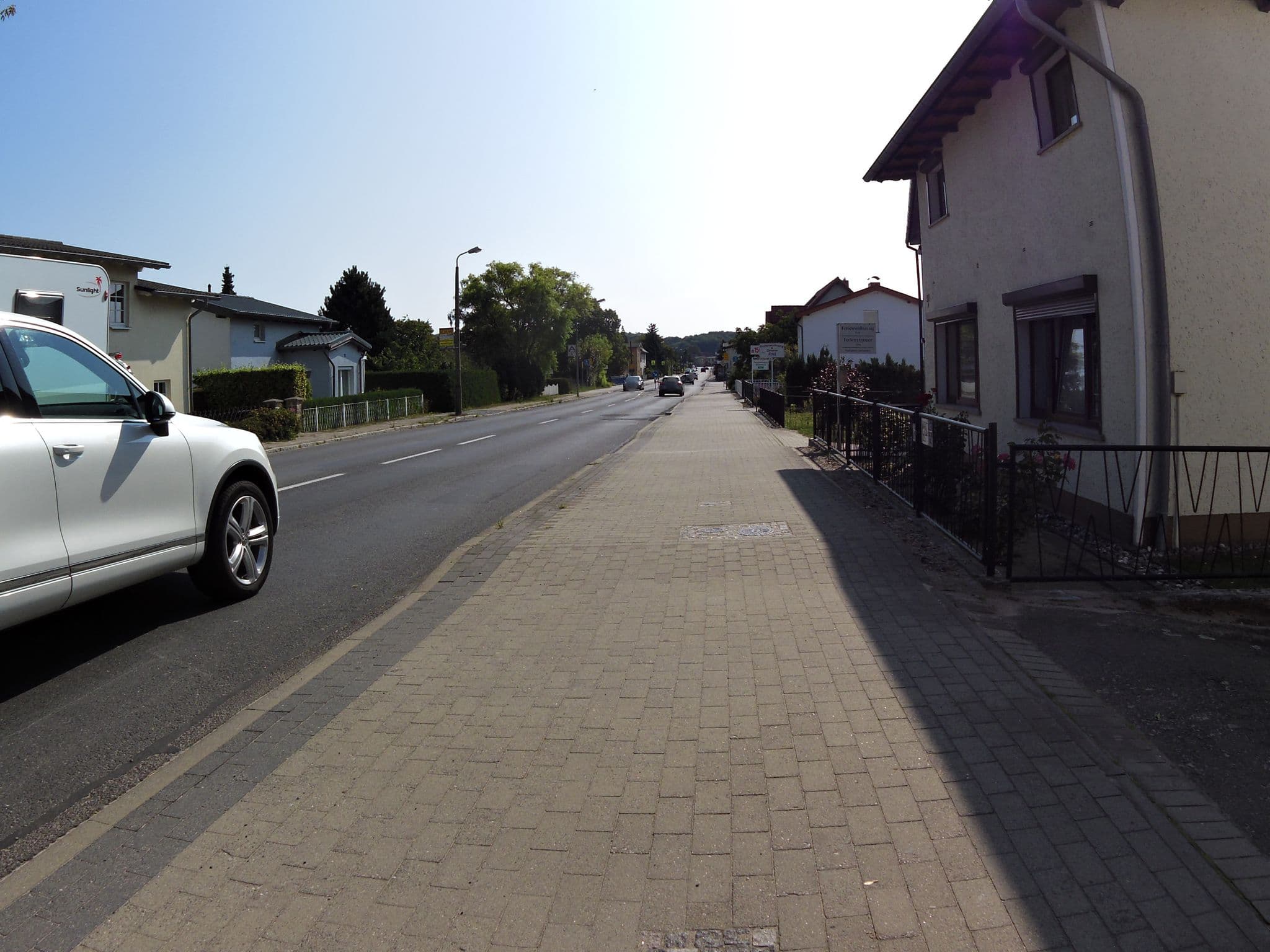 Street view near Usedomer Ferienwohnungen Rose, Bansin — © zoegglmeyr (CC BY-SA · Mapillary)
