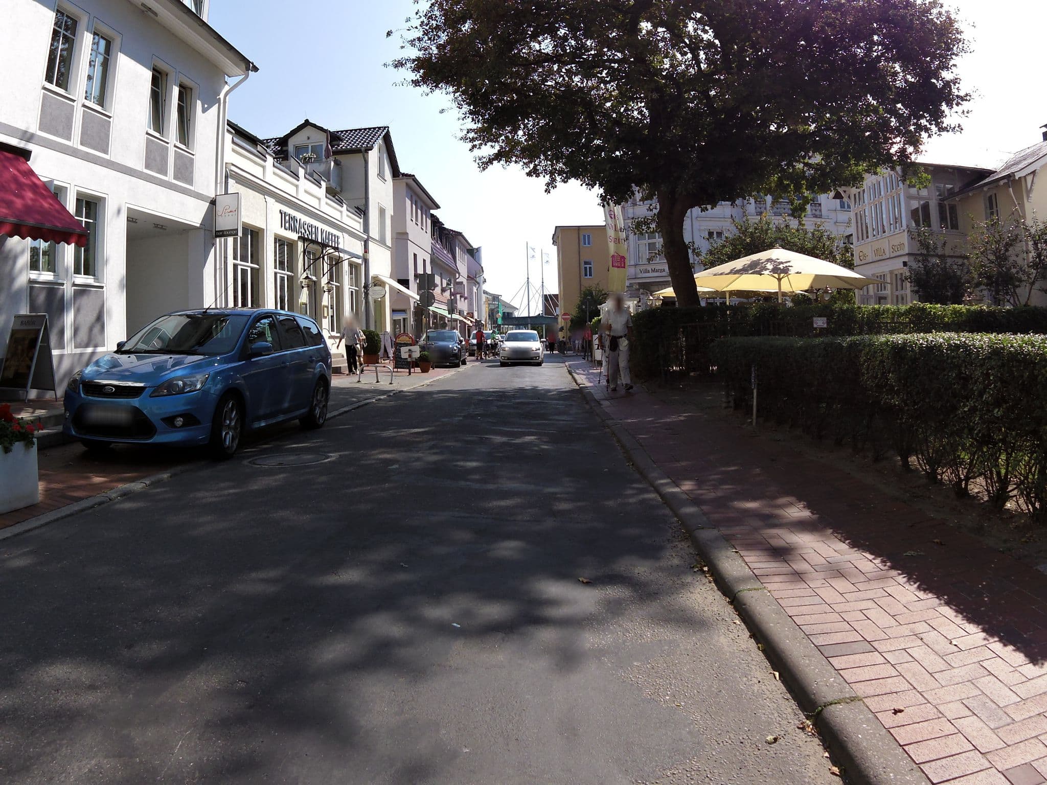 Street view near Ferienwohnung mit Meerblick, Seebad Heringsdorf — © zoegglmeyr (CC BY-SA · Mapillary)