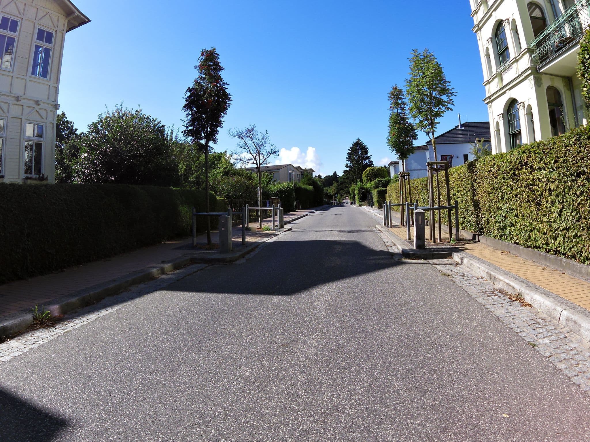 Street view near Villa Waldschloss, Bansin — © zoegglmeyr (CC BY-SA · Mapillary)