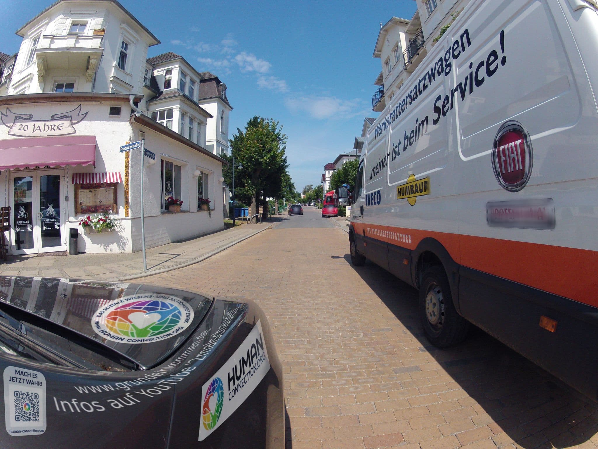 Street view near Apartment Visby, Seebad Heringsdorf — © fahrradfahrer (CC BY-SA · Mapillary)