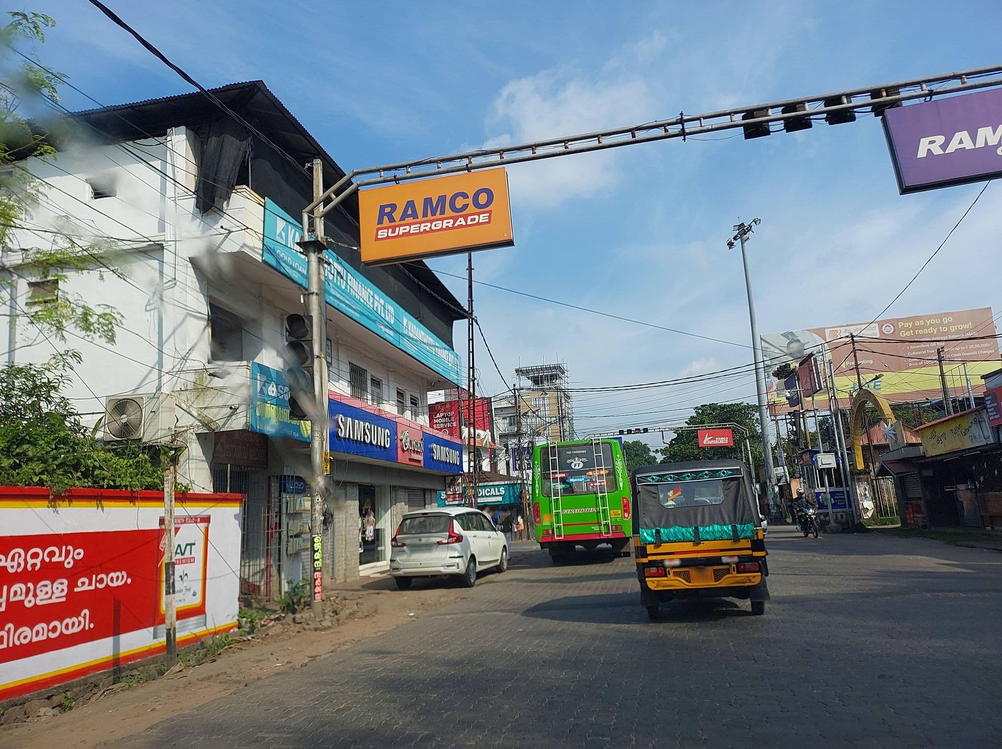 Street view near kottaram hotel, Alappuzha — © V15 (CC BY-SA · Mapillary)