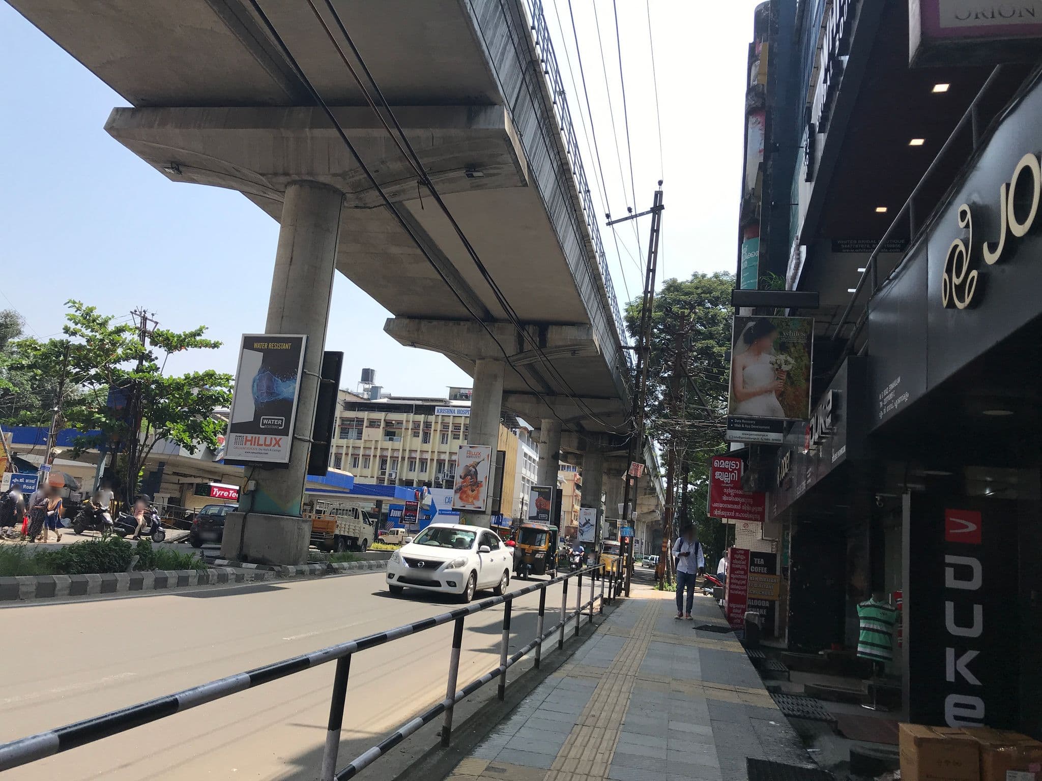 Street view near Hotel Prime Palace, Kanayannur — © livableurbanism (CC BY-SA · Mapillary)