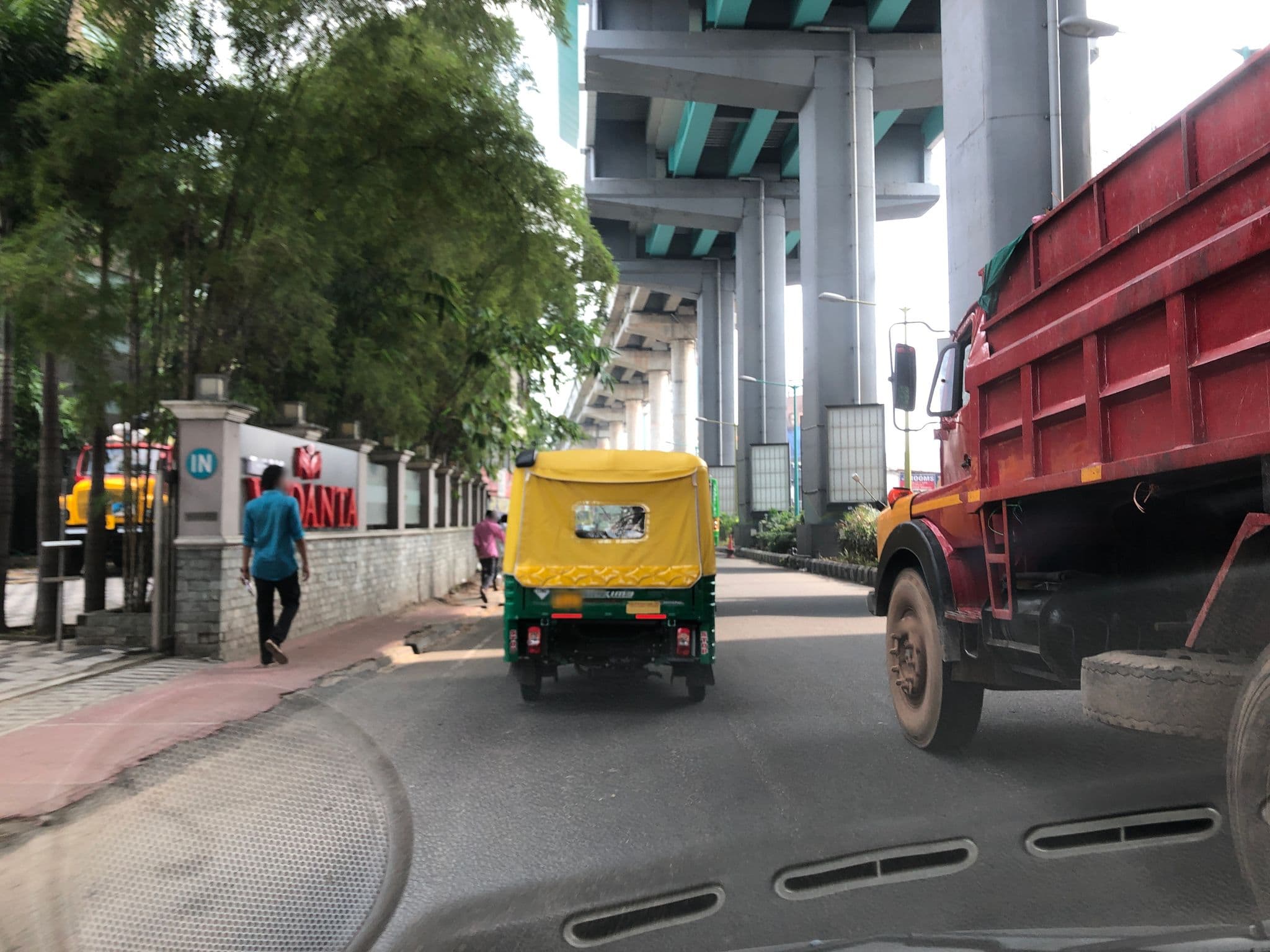 Street view near The PGS Vedanta, Kanayannur — © livableurbanism (CC BY-SA · Mapillary)