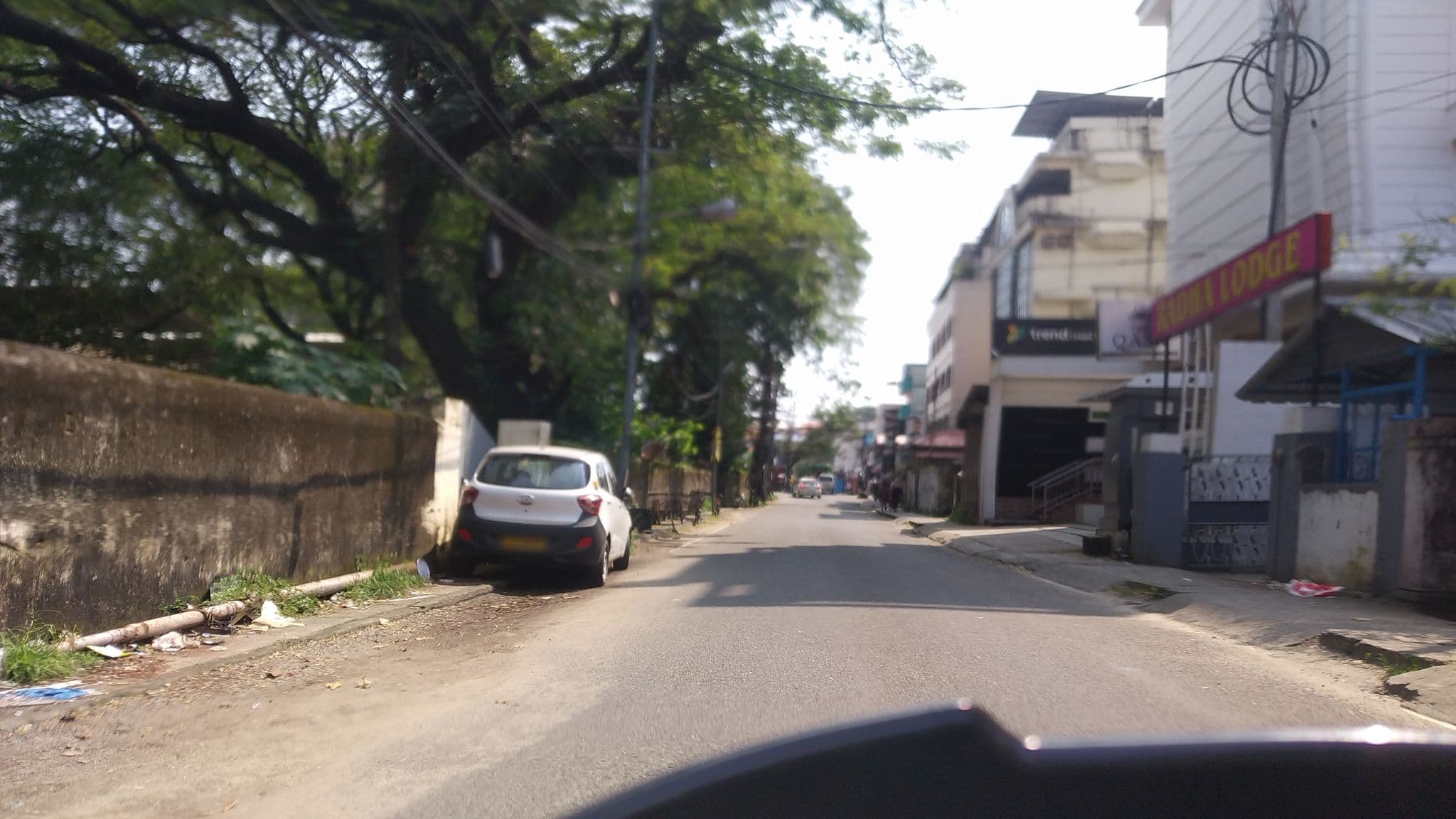 Street view near OYO 8434 The Qasr, Kanayannur — © jothishbabu (CC BY-SA · Mapillary)
