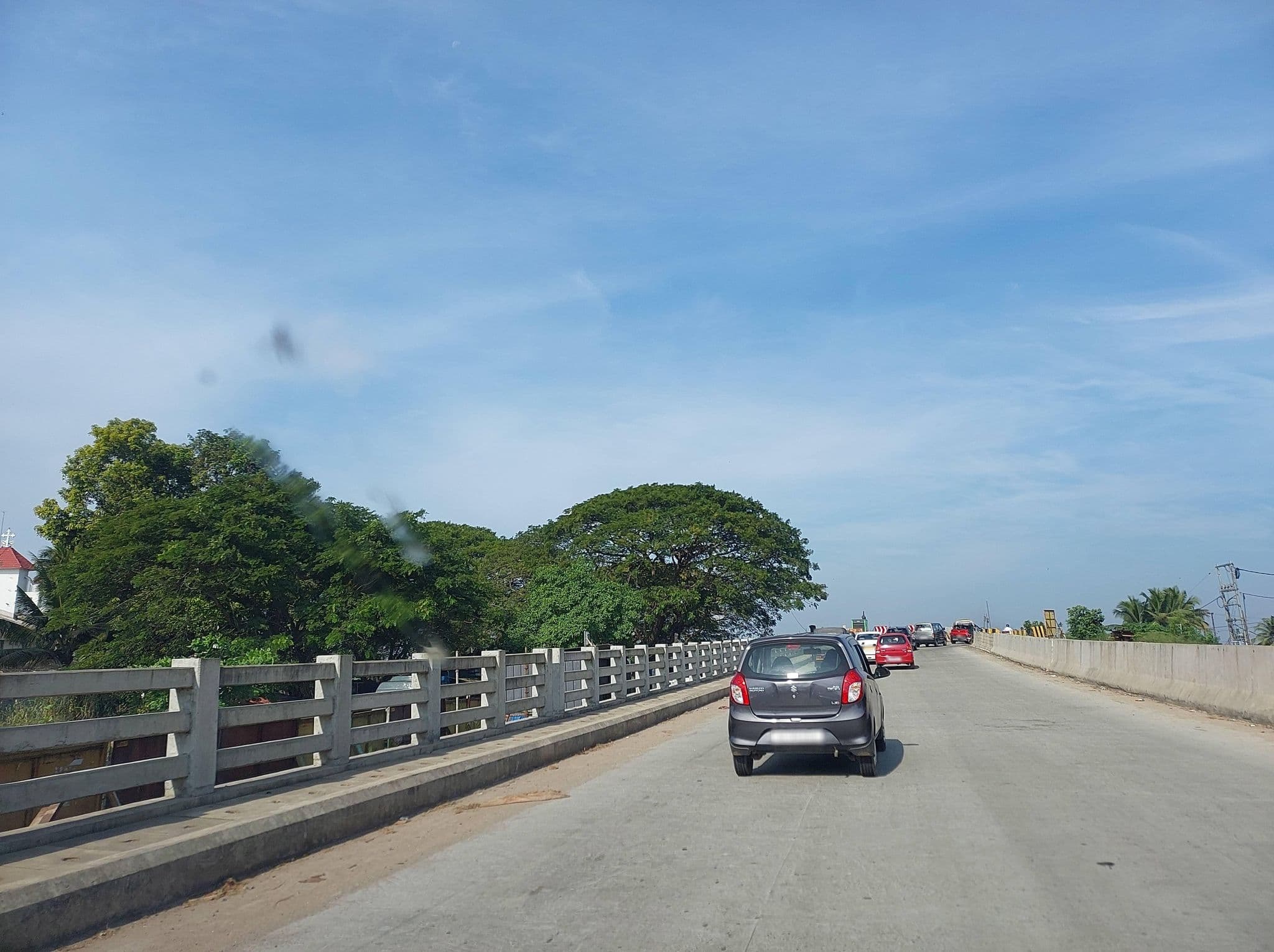 Street view near Grand Nirvana Jacuzzi Super Luxury House Boat, Alappuzha — © V15 (CC BY-SA · Mapillary)