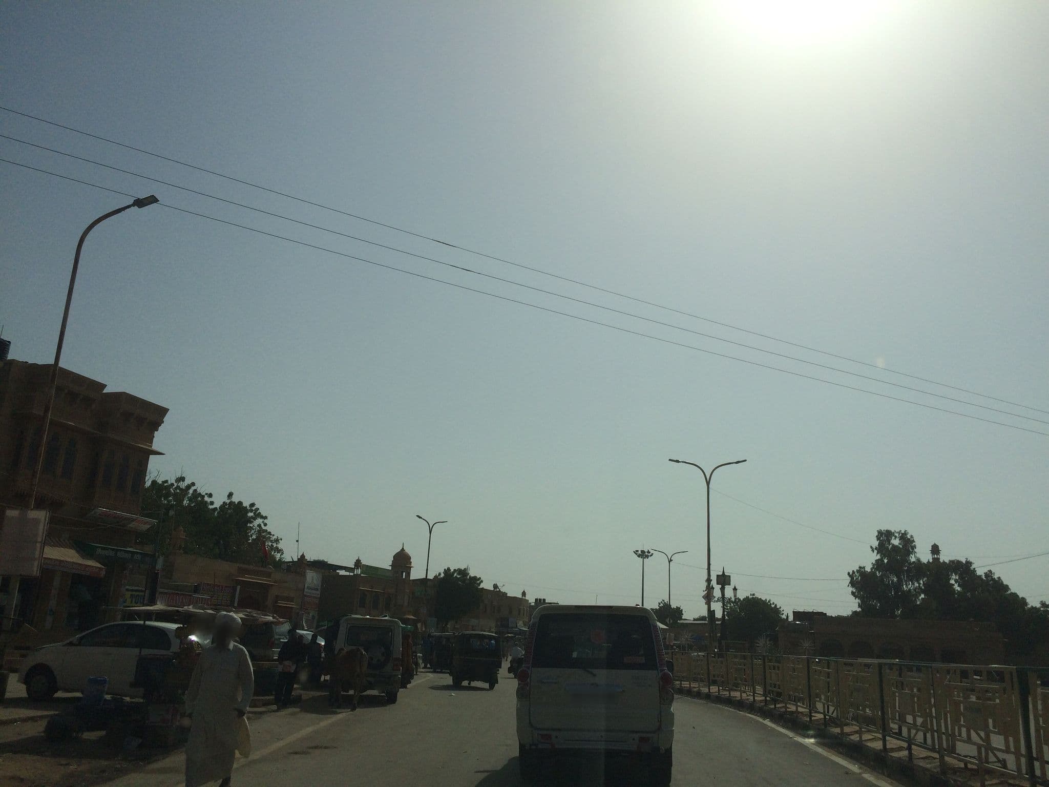 Street view near Hotel Amit Mahal, Jaisalmer — © shravan91 (CC BY-SA · Mapillary)