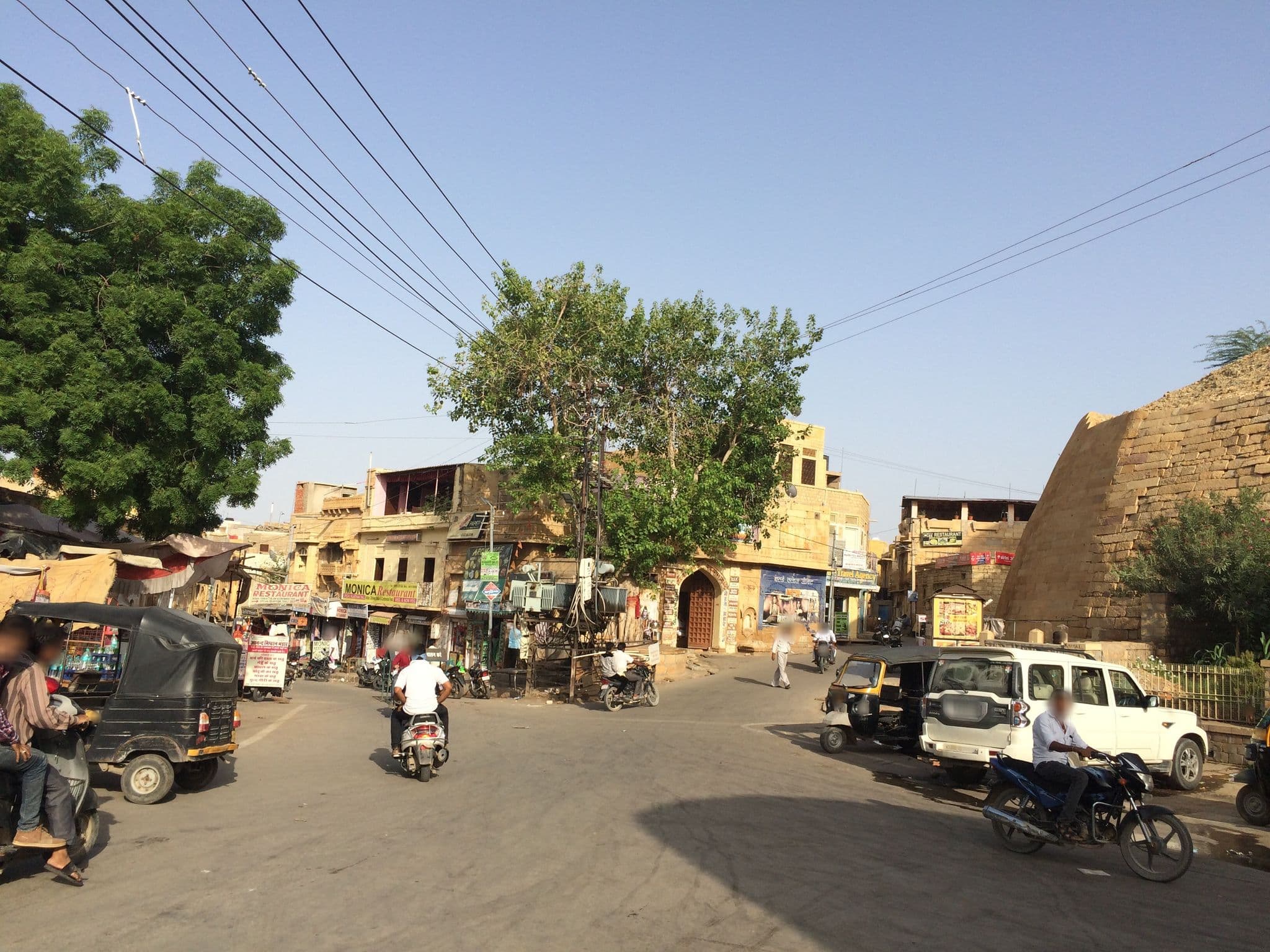 Street view near Sahara Desert Camp, Jaisalmer — © shravan91 (CC BY-SA · Mapillary)