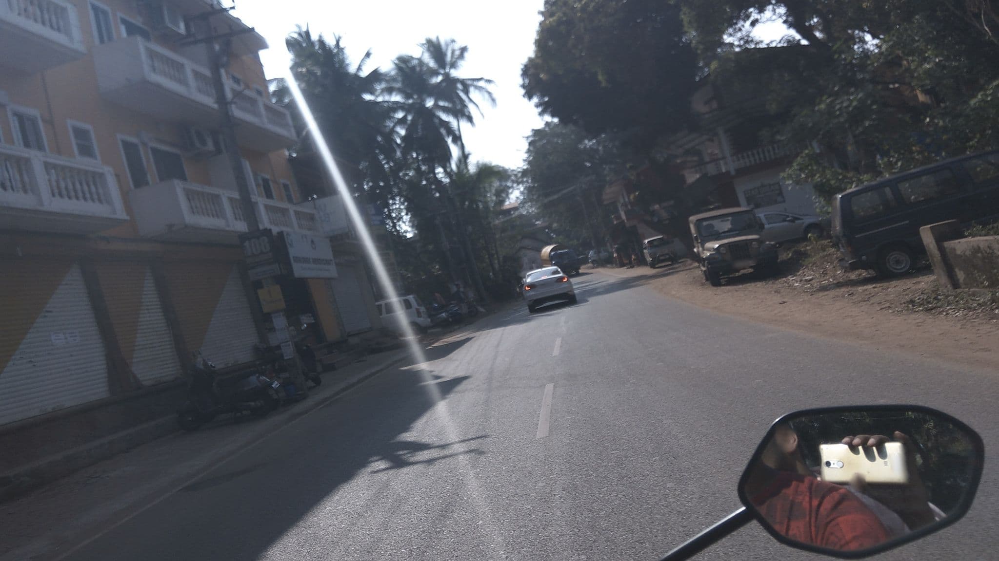 Street view near Casa Ruth Guest House, Baga — © natarajakaveeti (CC BY-SA · Mapillary)