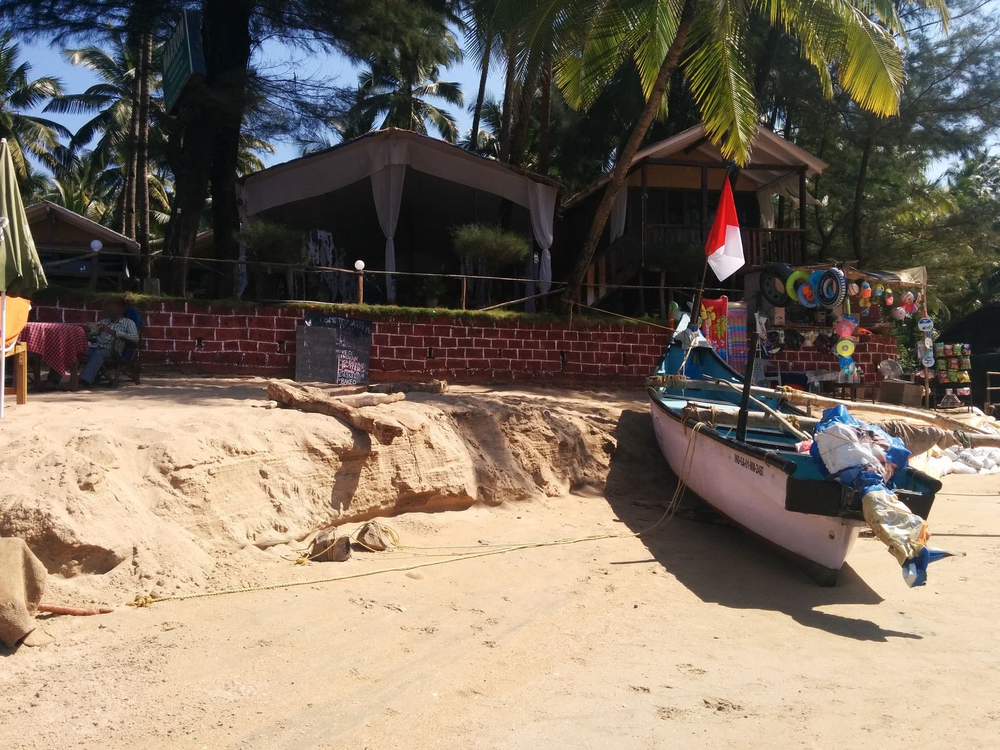 Street view near Marron Sea View Resort, Canacona — © sashazykov (CC BY-SA · Mapillary)