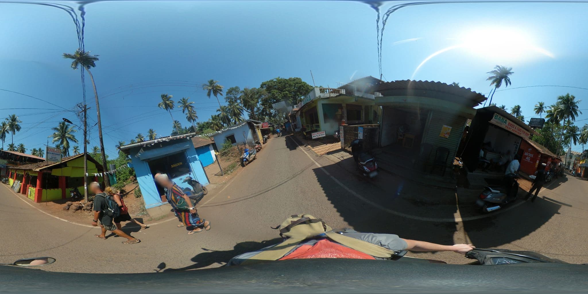 Street view near Baba Guesthouse, Vagator — © vovenarg (CC BY-SA · Mapillary)