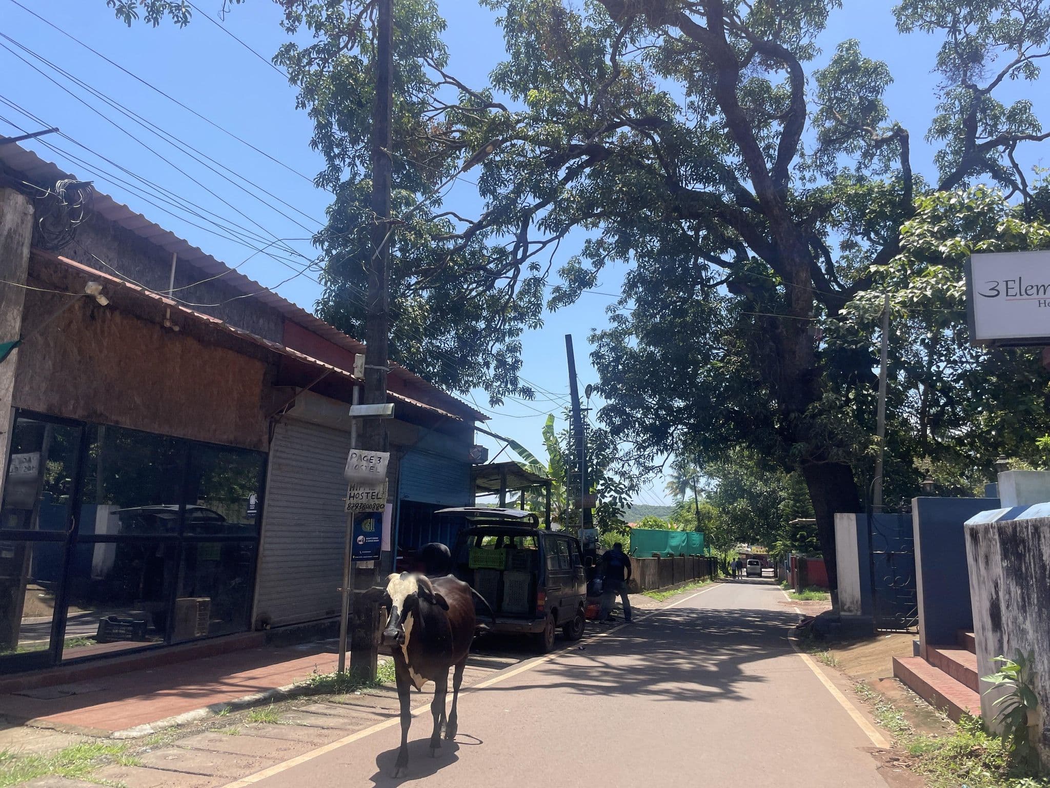 Street view near The Red Crab, Anjuna — © marlonrodrigues (CC BY-SA · Mapillary)