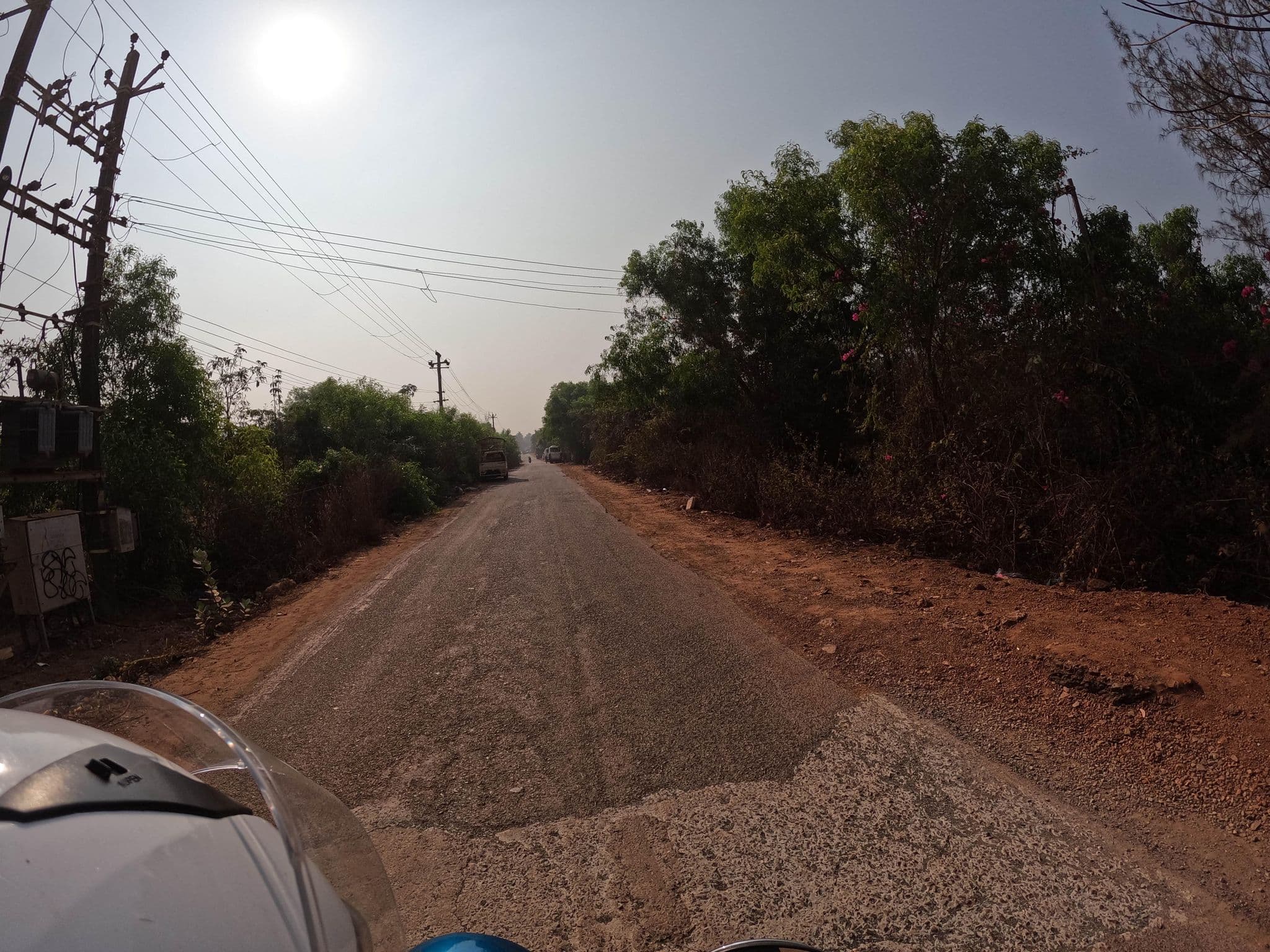 Street view near DALLAS BEACH RESORTS ASHVEM BEACH GOA, Mandrem — © lucomsky (CC BY-SA · Mapillary)