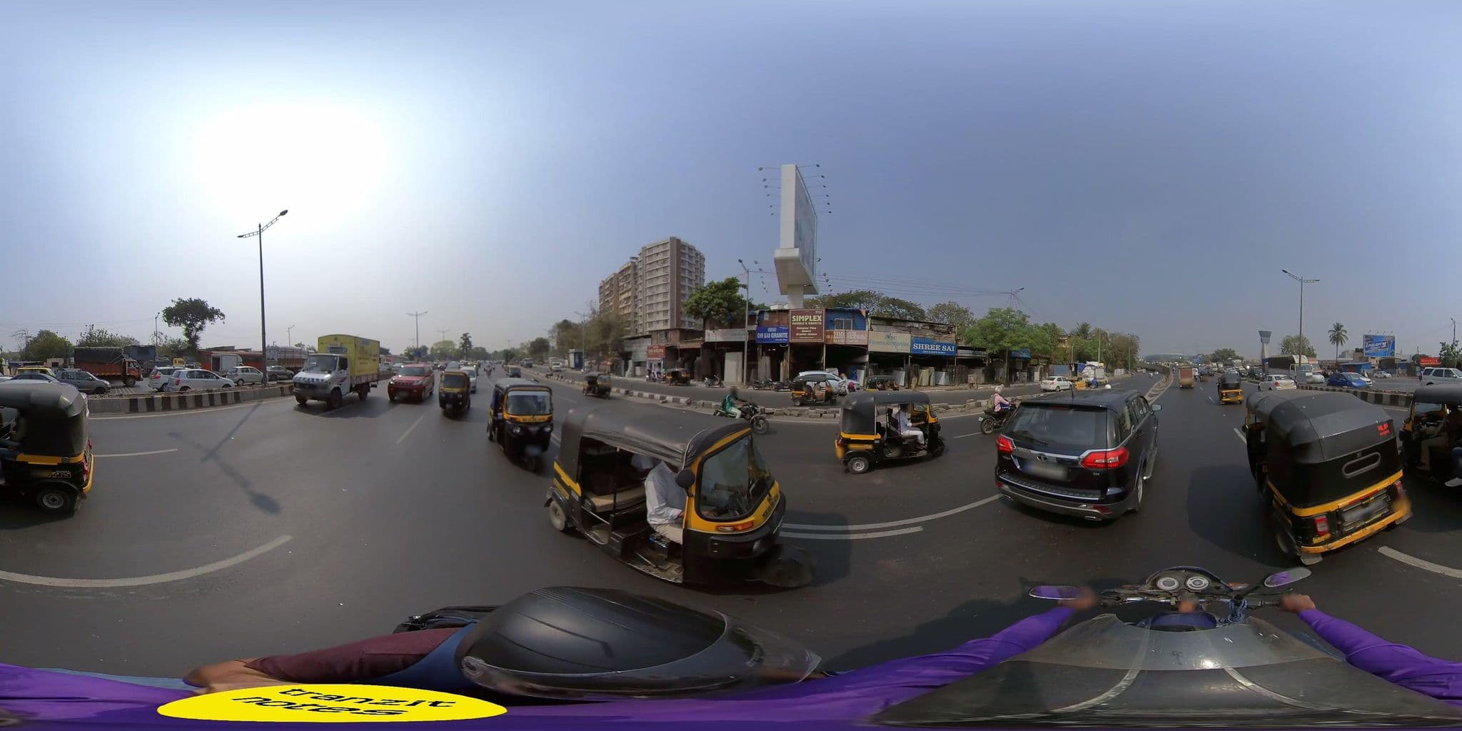 Street view near the orchid, Mumbai — © tranzitnotes (CC BY-SA · Mapillary)