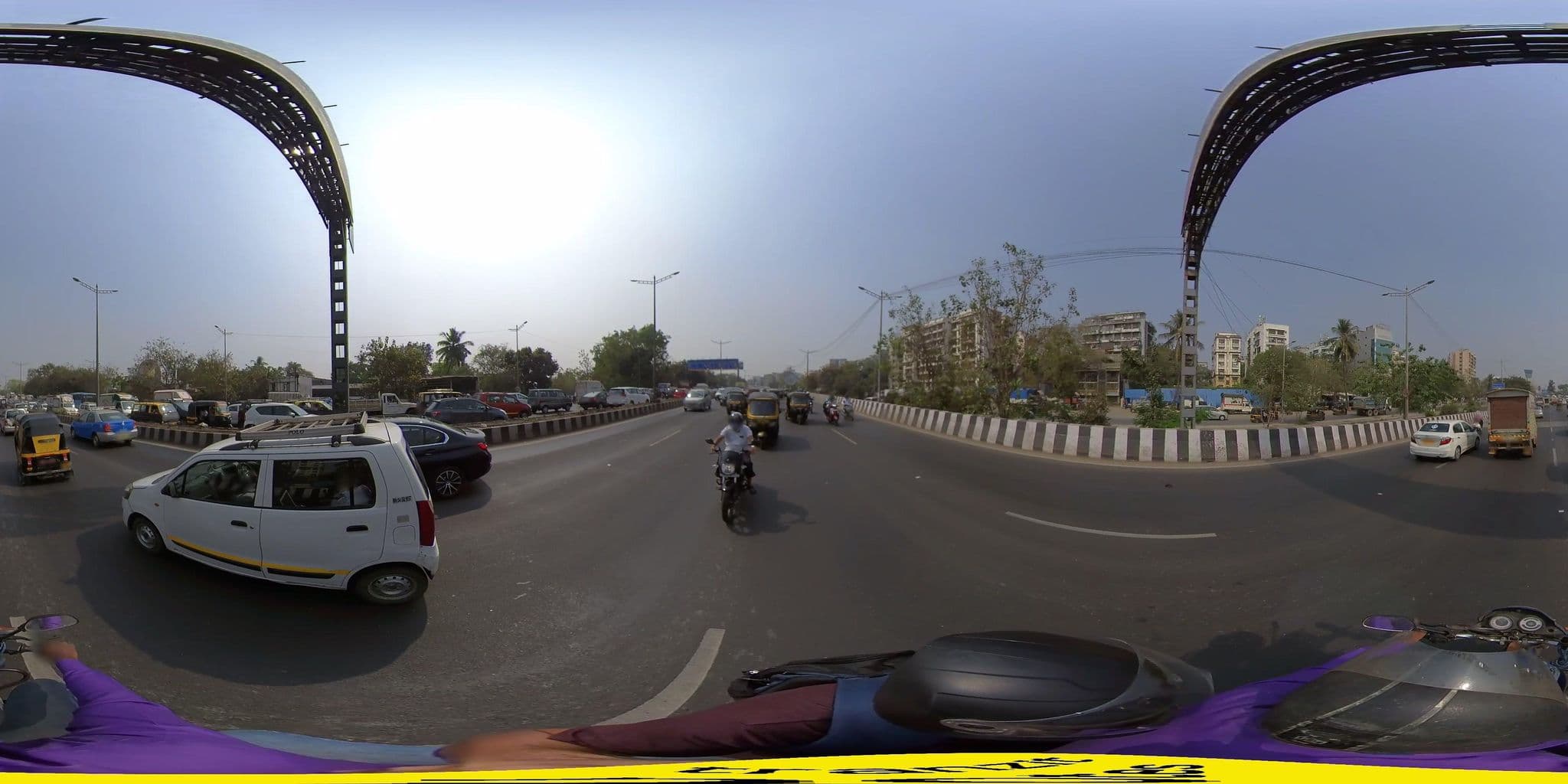 Street view near Airlines International, Mumbai — © tranzitnotes (CC BY-SA · Mapillary)
