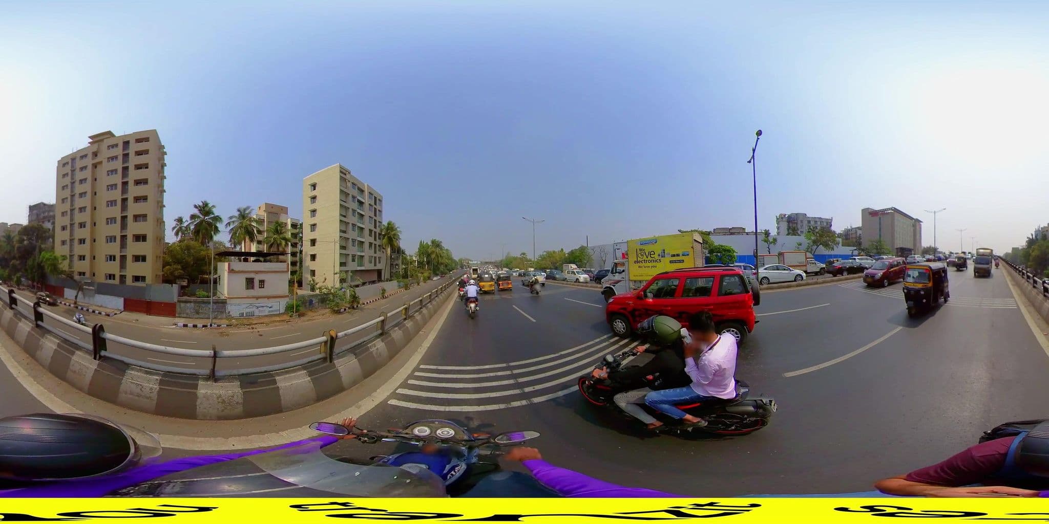 Street view near Ibis Mumbai Airport, Mumbai — © tranzitnotes (CC BY-SA · Mapillary)