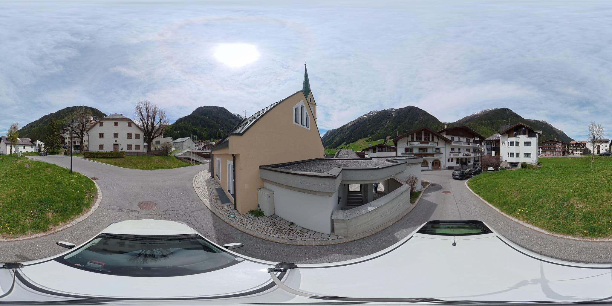Street view near Hotel Garni Almfried, Ischgl