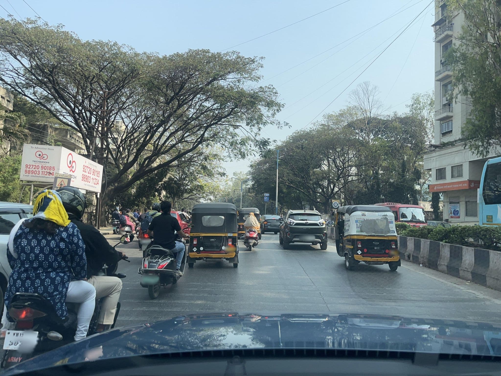 Street view near Deccan Rendevouz, Pune — © Absawant (CC BY-SA · Mapillary)