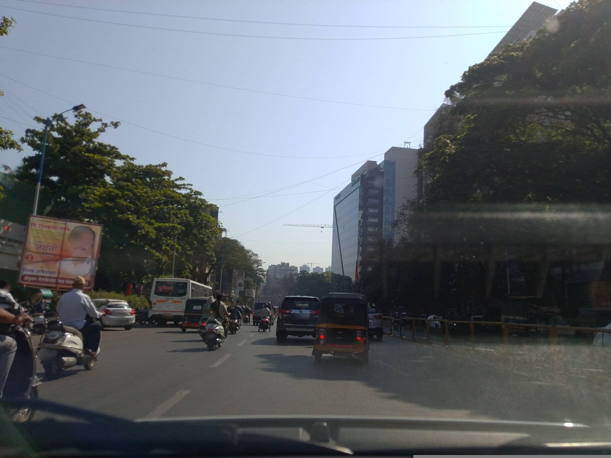 Street view near Hotel Ramakrishna International, Pune — © nileshjagtap (CC BY-SA · Mapillary)