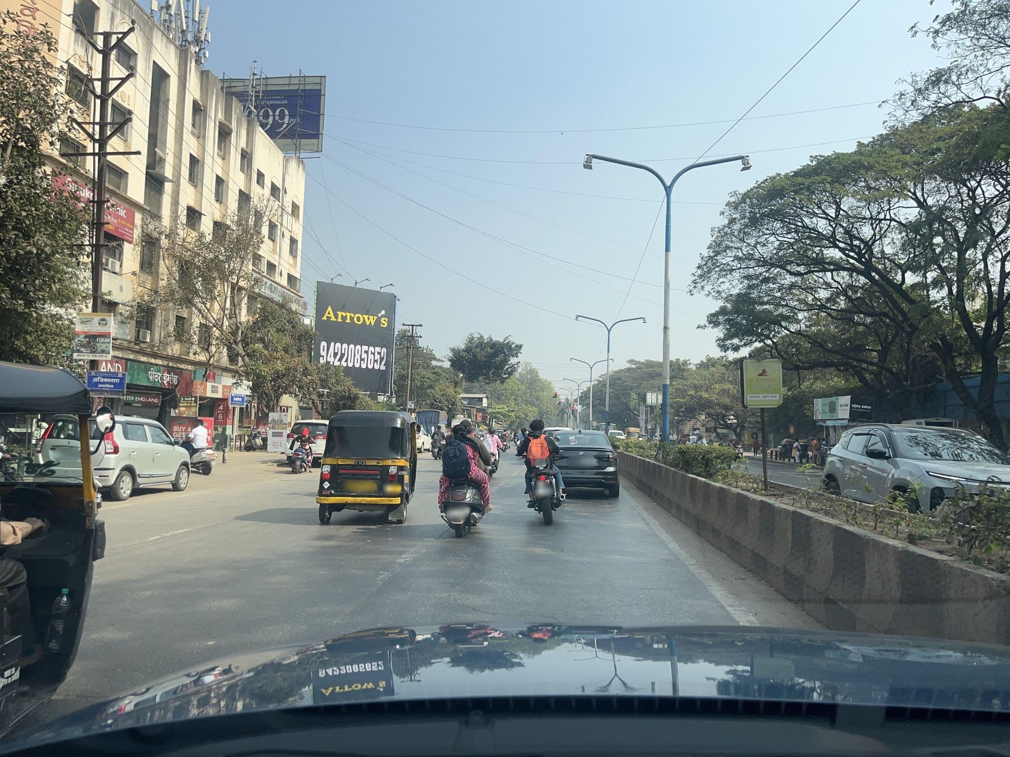 Street view near Bandhari Holiday Resort Pune, Pune — © Absawant (CC BY-SA · Mapillary)