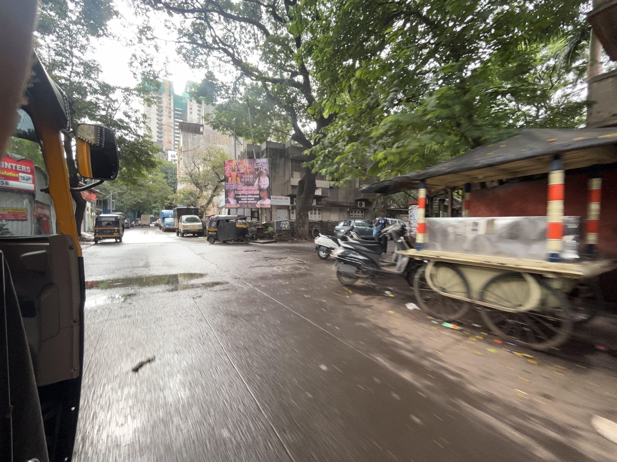 Street view near Hotel Pawan, Pune — © robot8a (CC BY-SA · Mapillary)