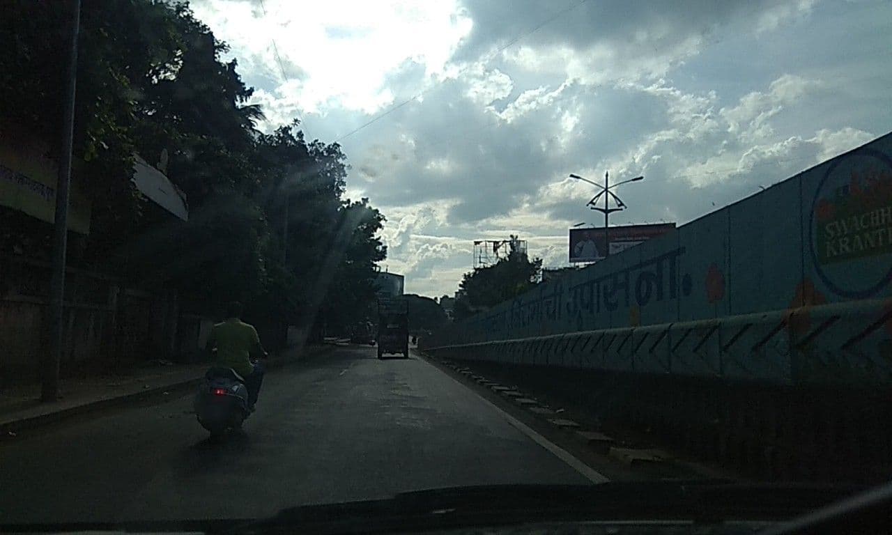 Street view near Euronics, Pune — © natarajakaveeti (CC BY-SA · Mapillary)