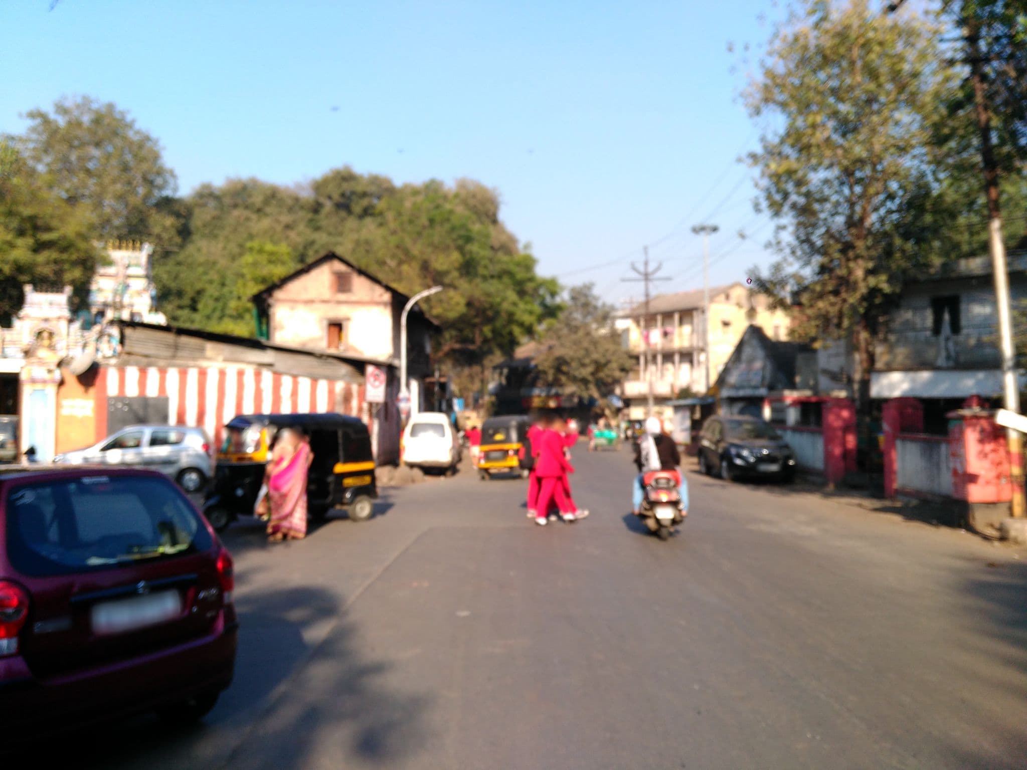 Street view near Hotel Mukesh, Camp, Pune — © abhyankar (CC BY-SA · Mapillary)