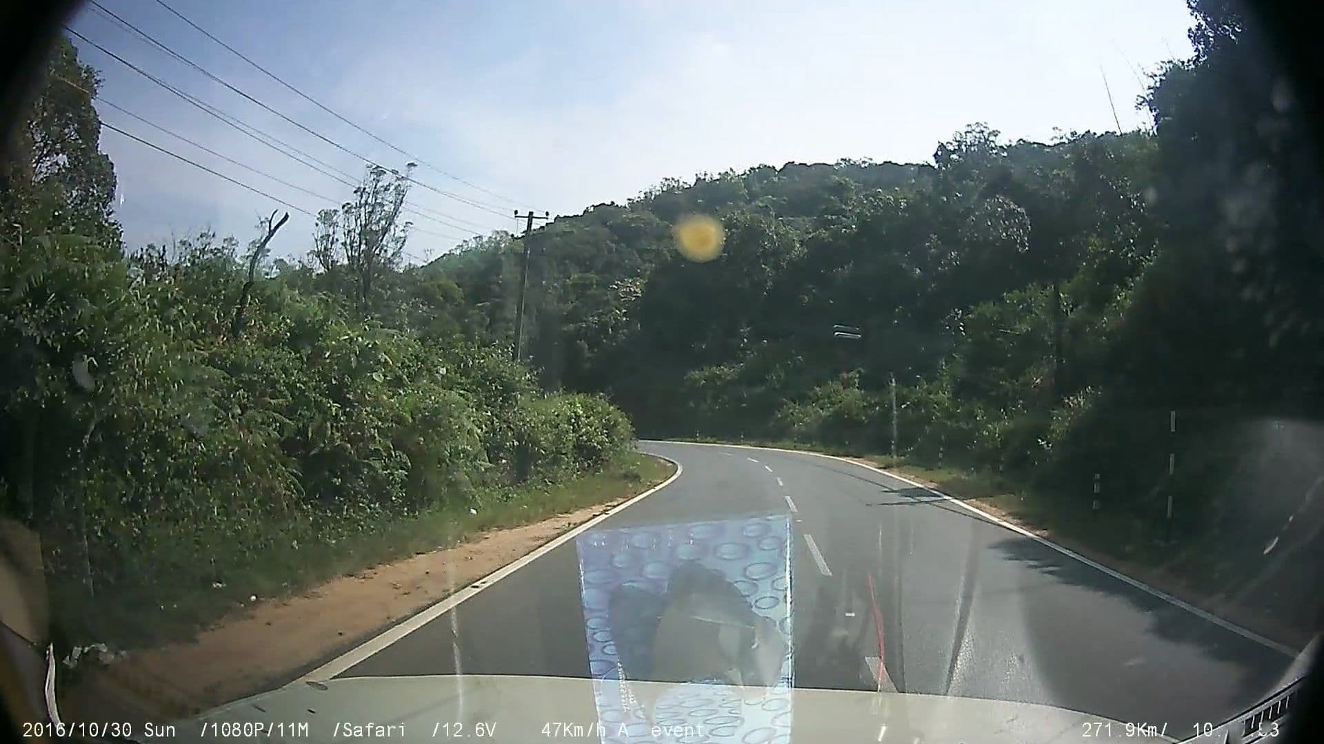 Street view near Sangeetha Homestay, Madikeri — © johnichan (CC BY-SA · Mapillary)