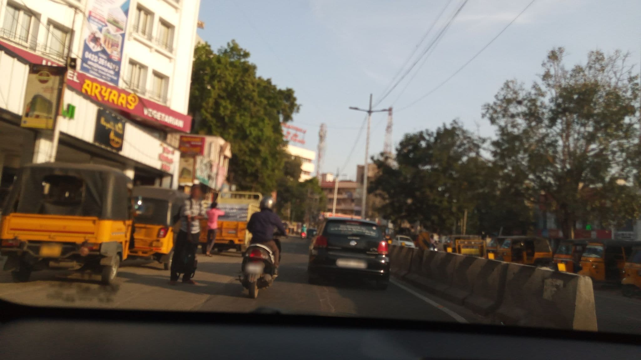 Street view near Legends Inn, Coimbatore — © pradeepbv (CC BY-SA · Mapillary)