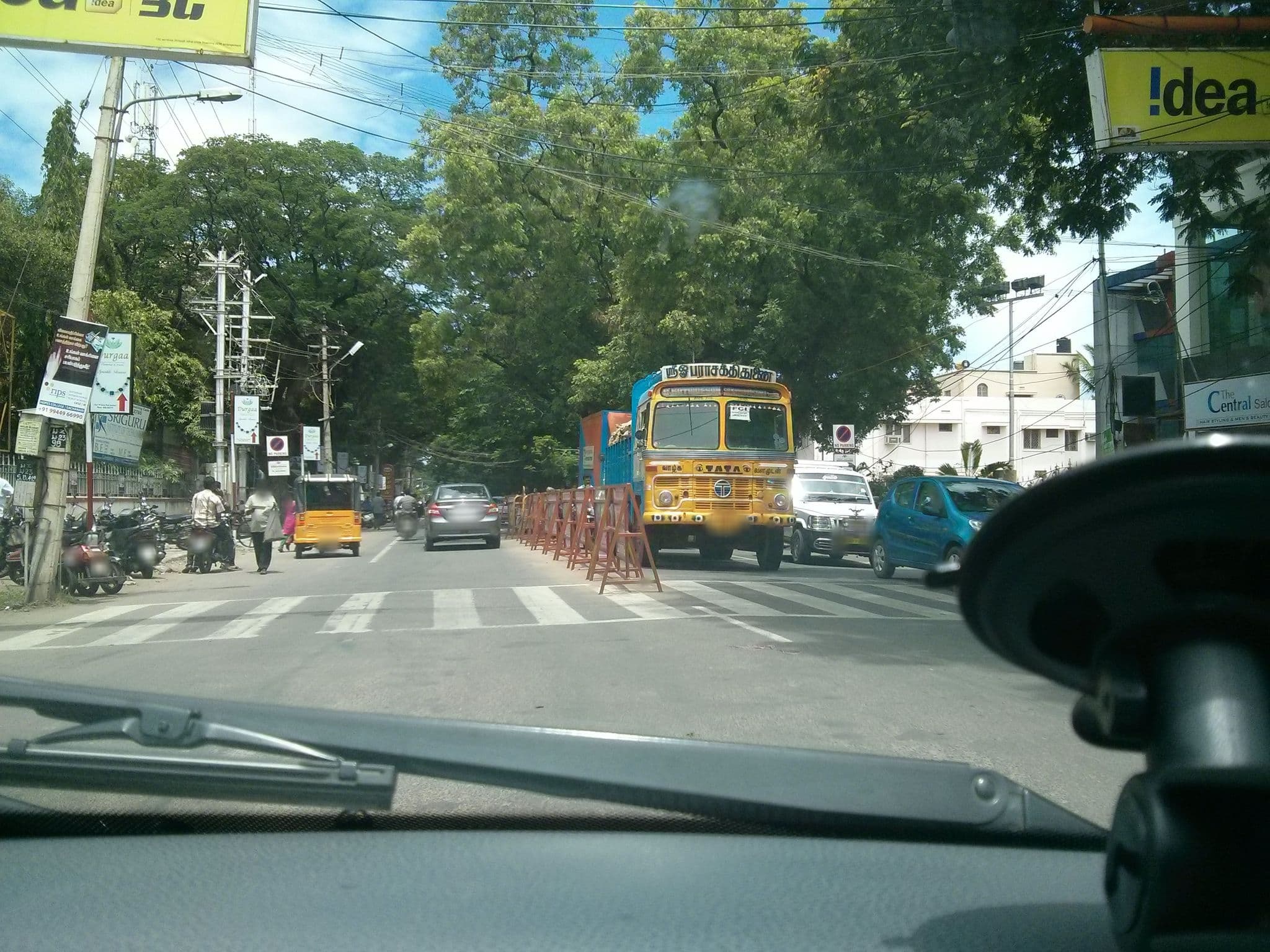 Street view near Platinum Works, Coimbatore — © supersubra (CC BY-SA · Mapillary)