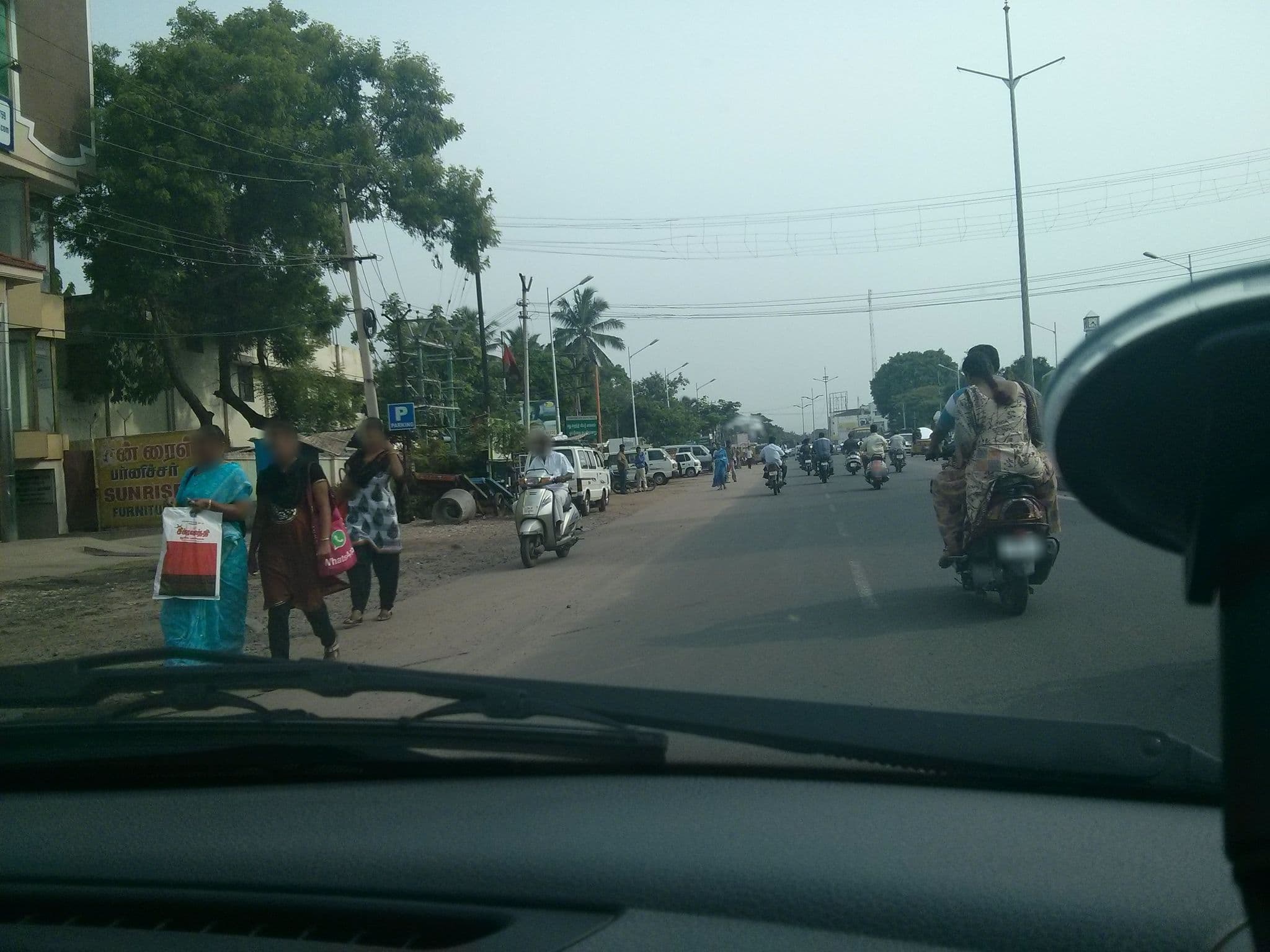Street view near Townhouse Srm, Coimbatore — © supersubra (CC BY-SA · Mapillary)