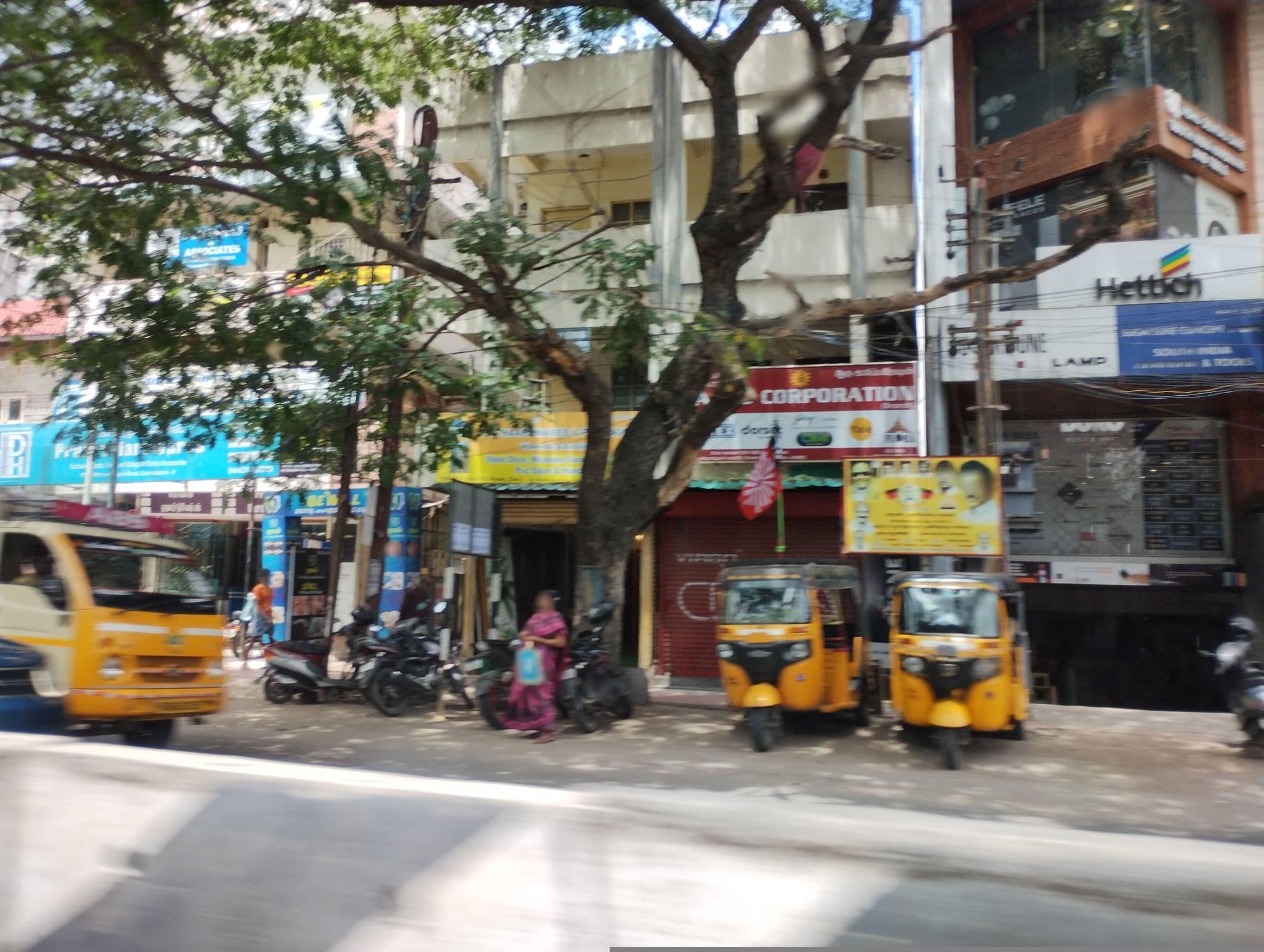 Street view near Treebo Navaratna, Coimbatore — © mapkb (CC BY-SA · Mapillary)