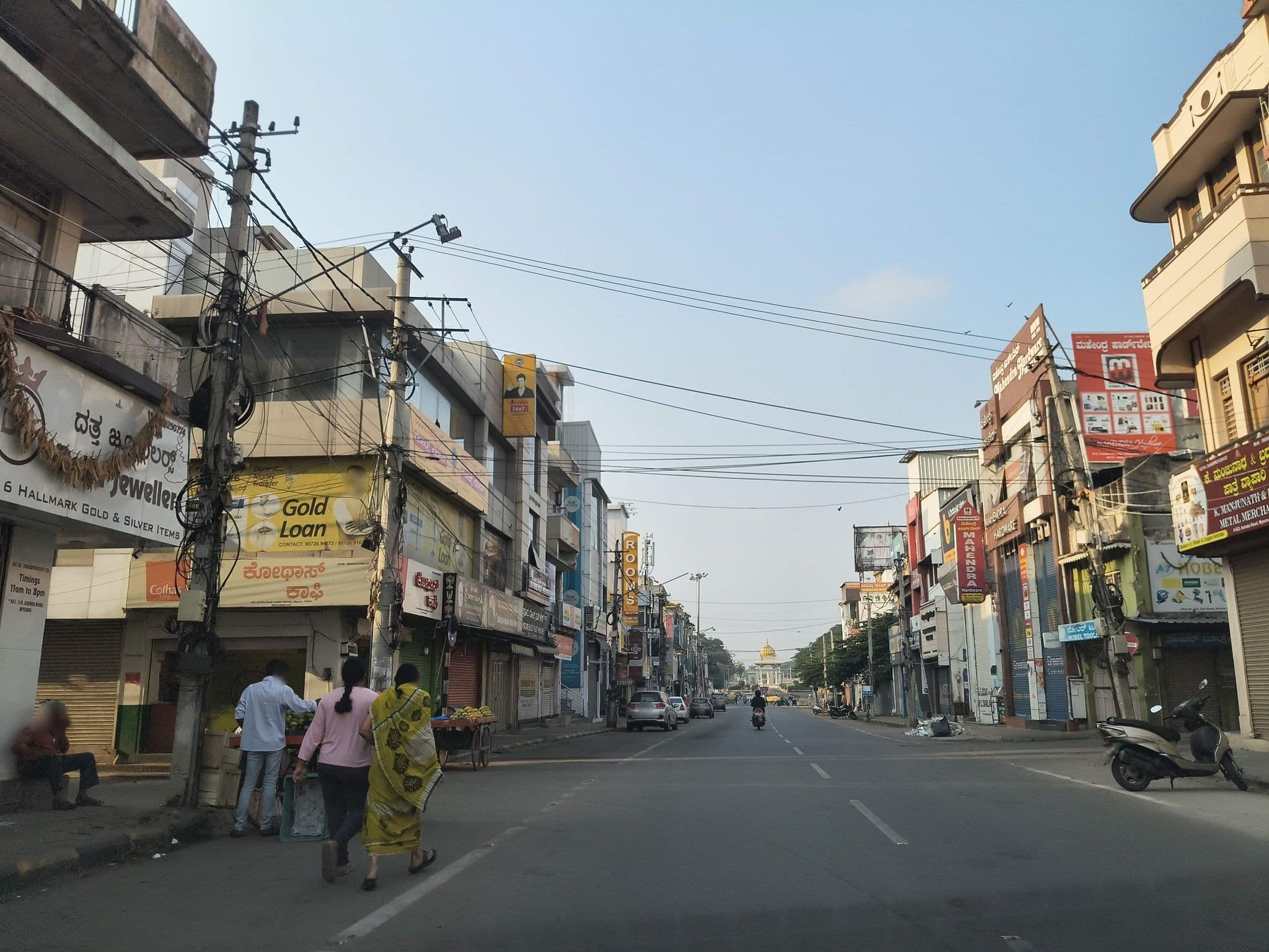 Street view near Panchami Hotel, Mysuru — © ph4ni (CC BY-SA · Mapillary)