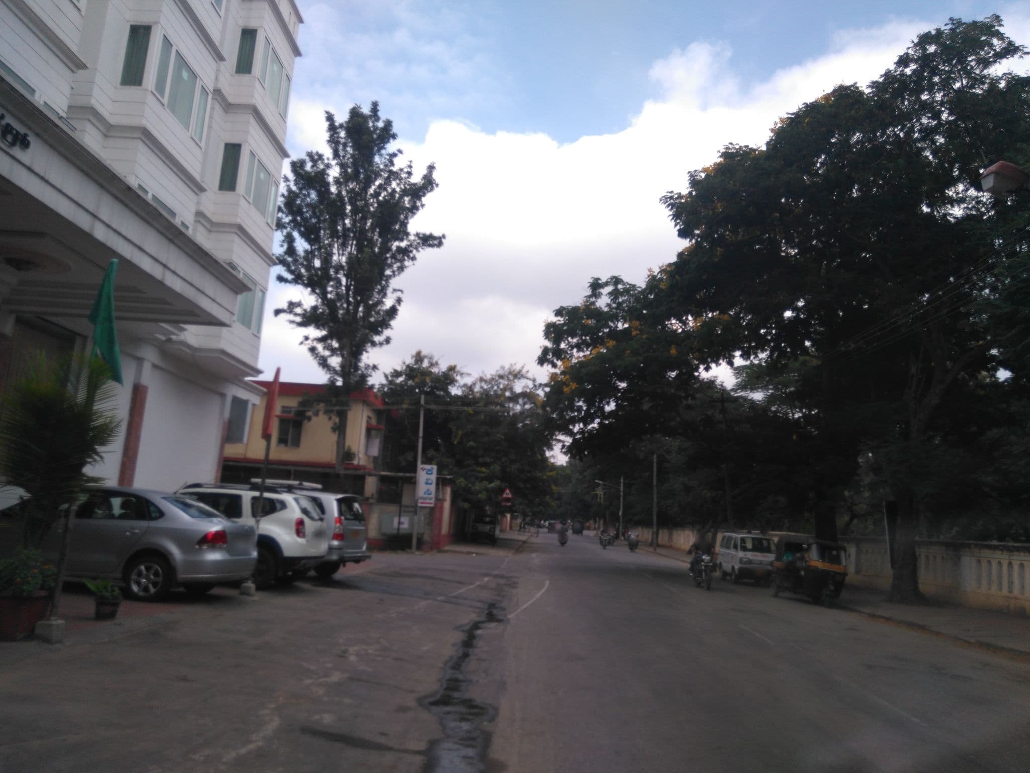 Street view near K V C International Hotel, Mysuru — © jacklee (CC BY-SA · Mapillary)