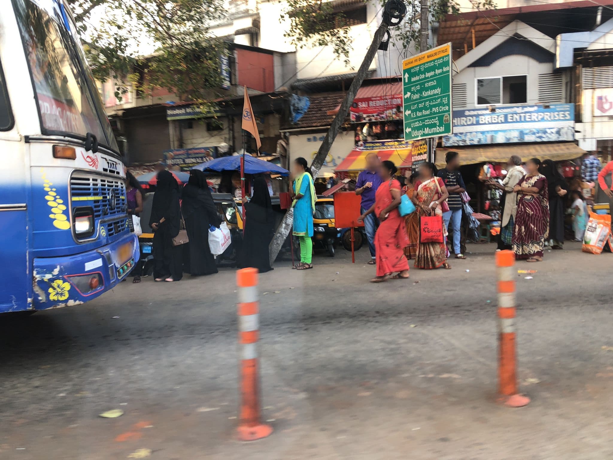 Street view near Keerthi Lodge, Mangaluru — © livableurbanism (CC BY-SA · Mapillary)