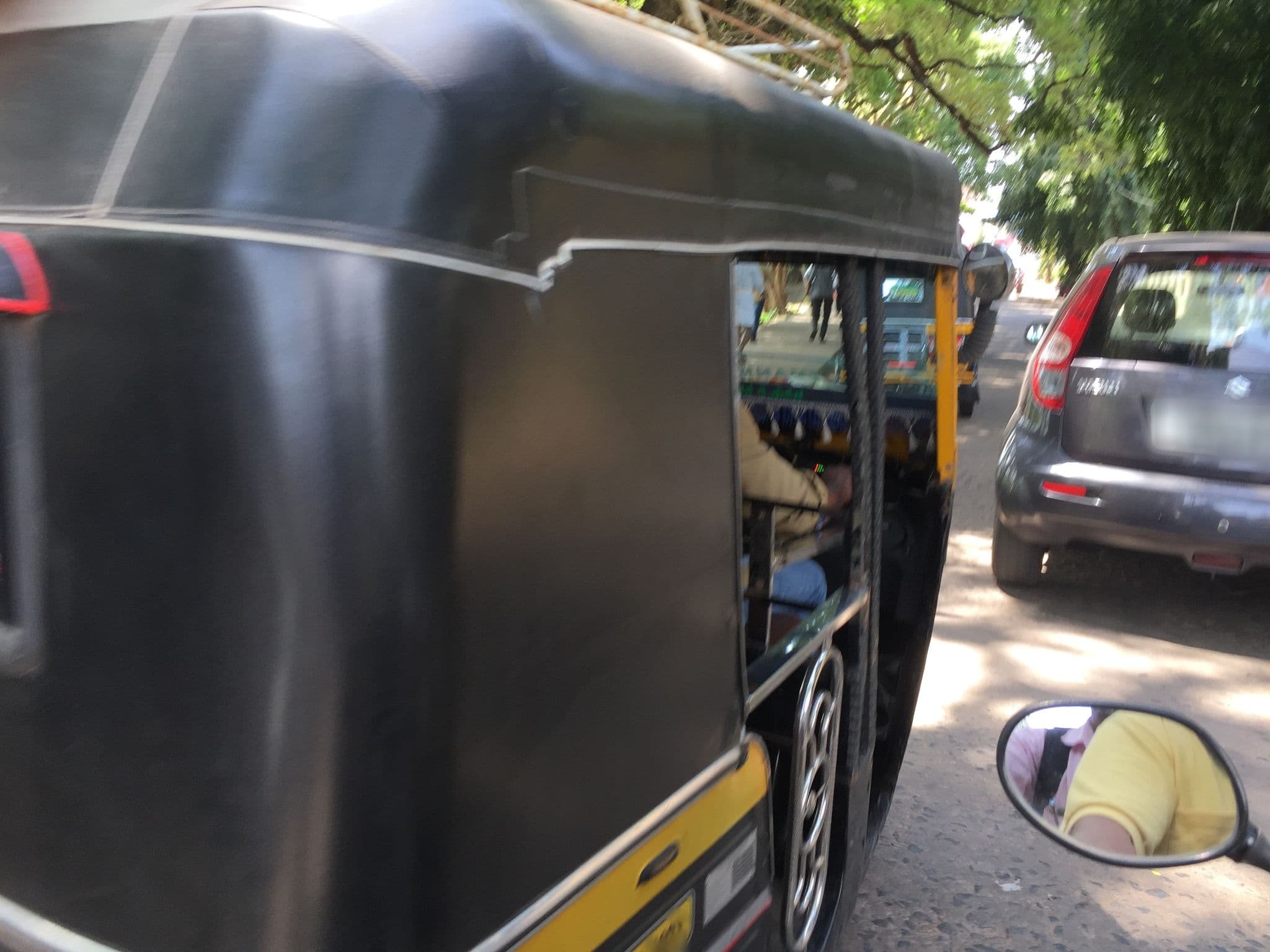 Street view near Hotel Vijaya Vihar, Mangaluru — © piyusht (CC BY-SA · Mapillary)