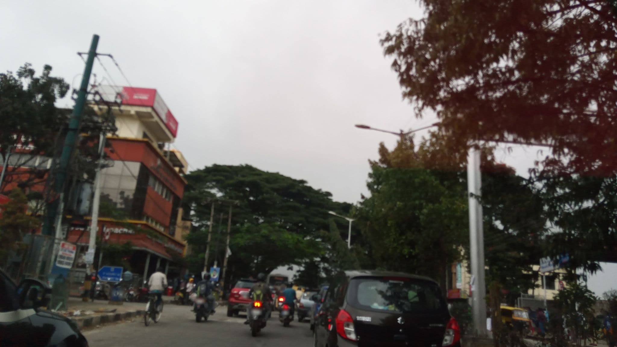 Street view near Mylari Hotel, Bengaluru — © pradeepbv (CC BY-SA · Mapillary)