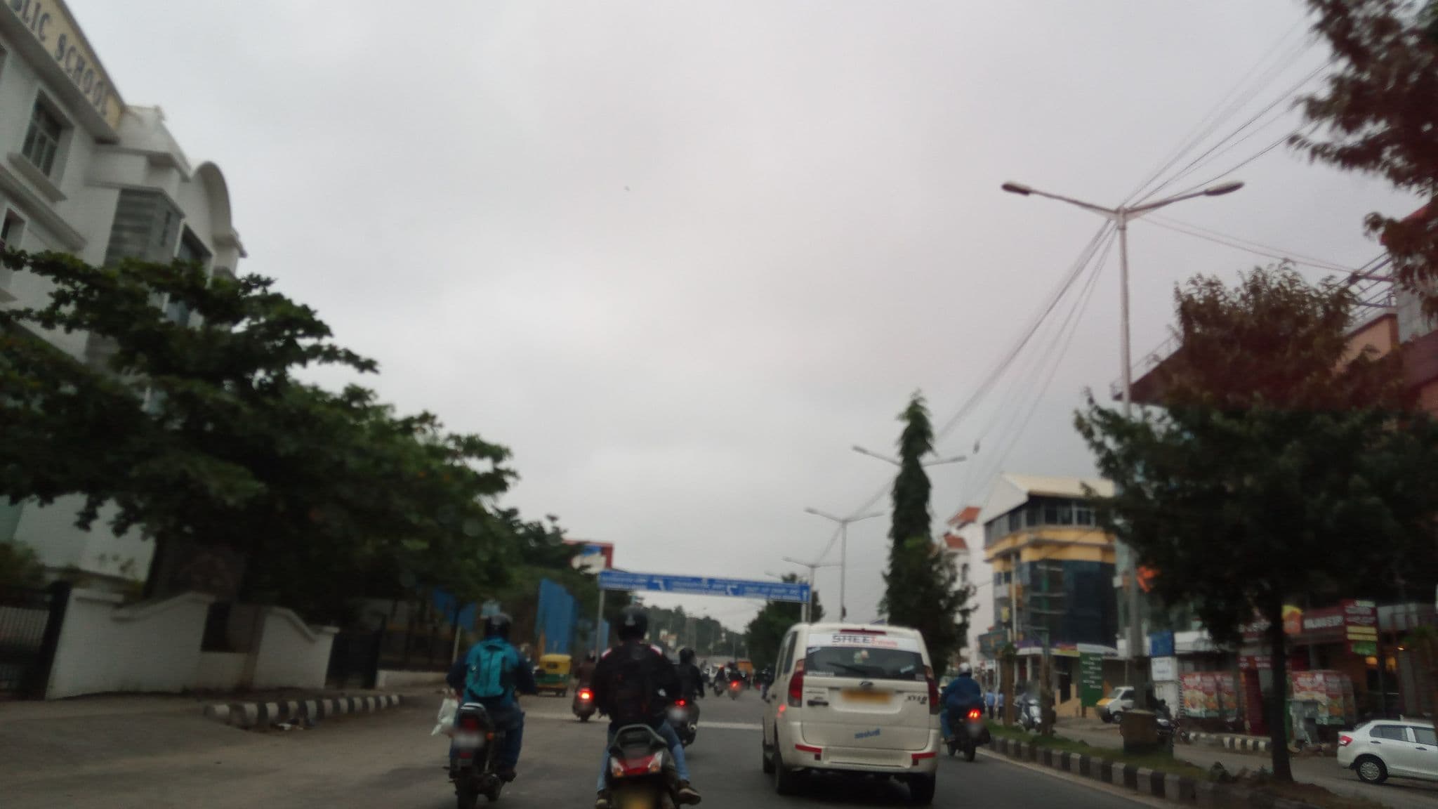 Street view near Spiro Comforts Inn, Bengaluru — © pradeepbv (CC BY-SA · Mapillary)